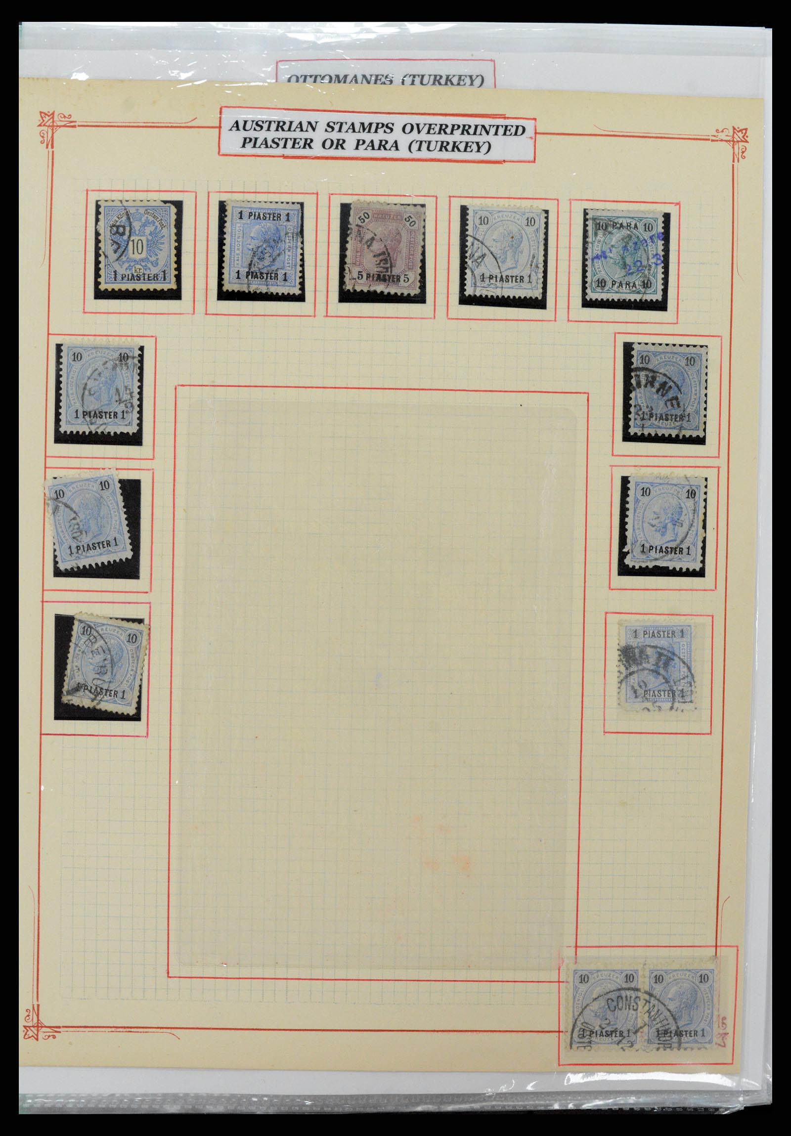37344 012 - Postzegelverzameling 37344 Europese landen 1861-1980.