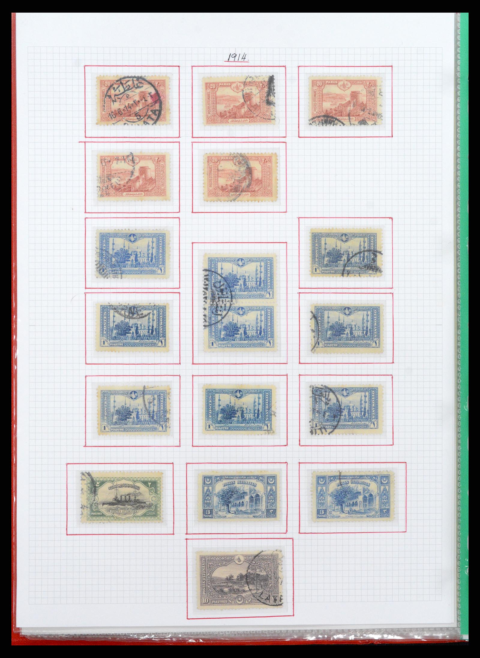 37344 015 - Postzegelverzameling 37344 Europese landen 1861-1980.