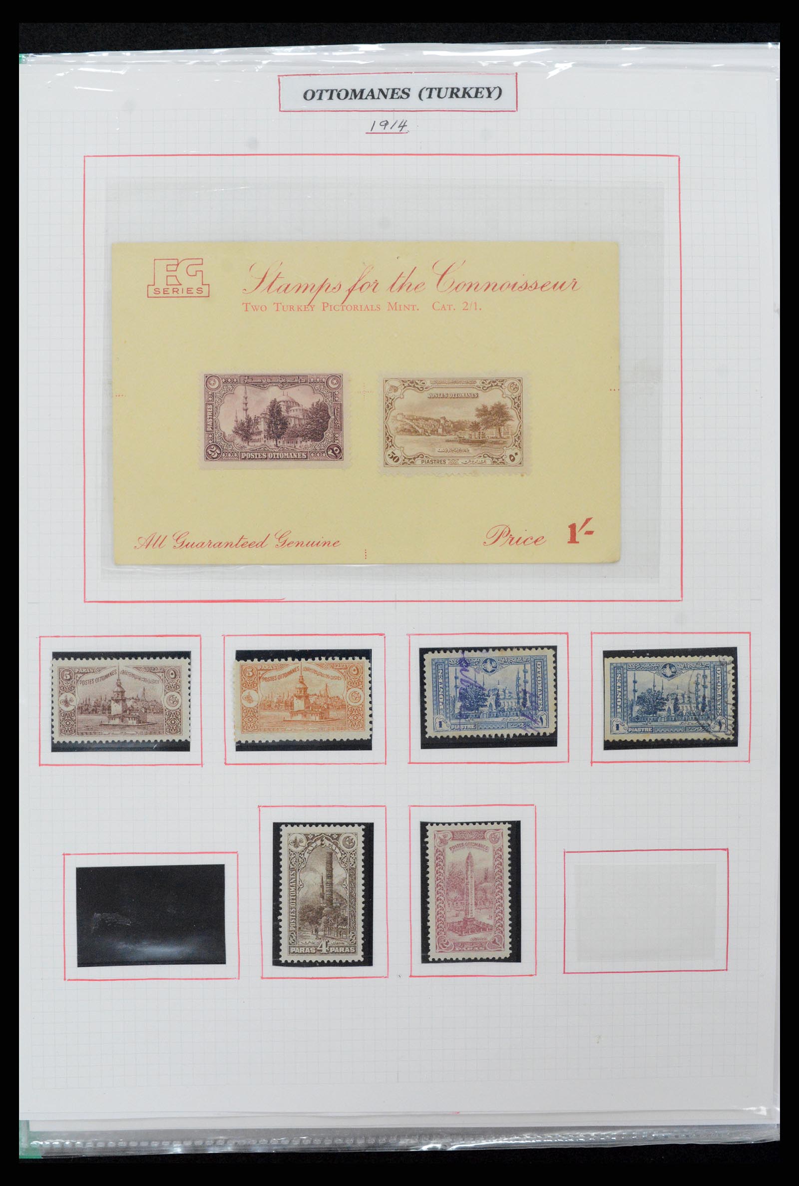 37344 016 - Postzegelverzameling 37344 Europese landen 1861-1980.