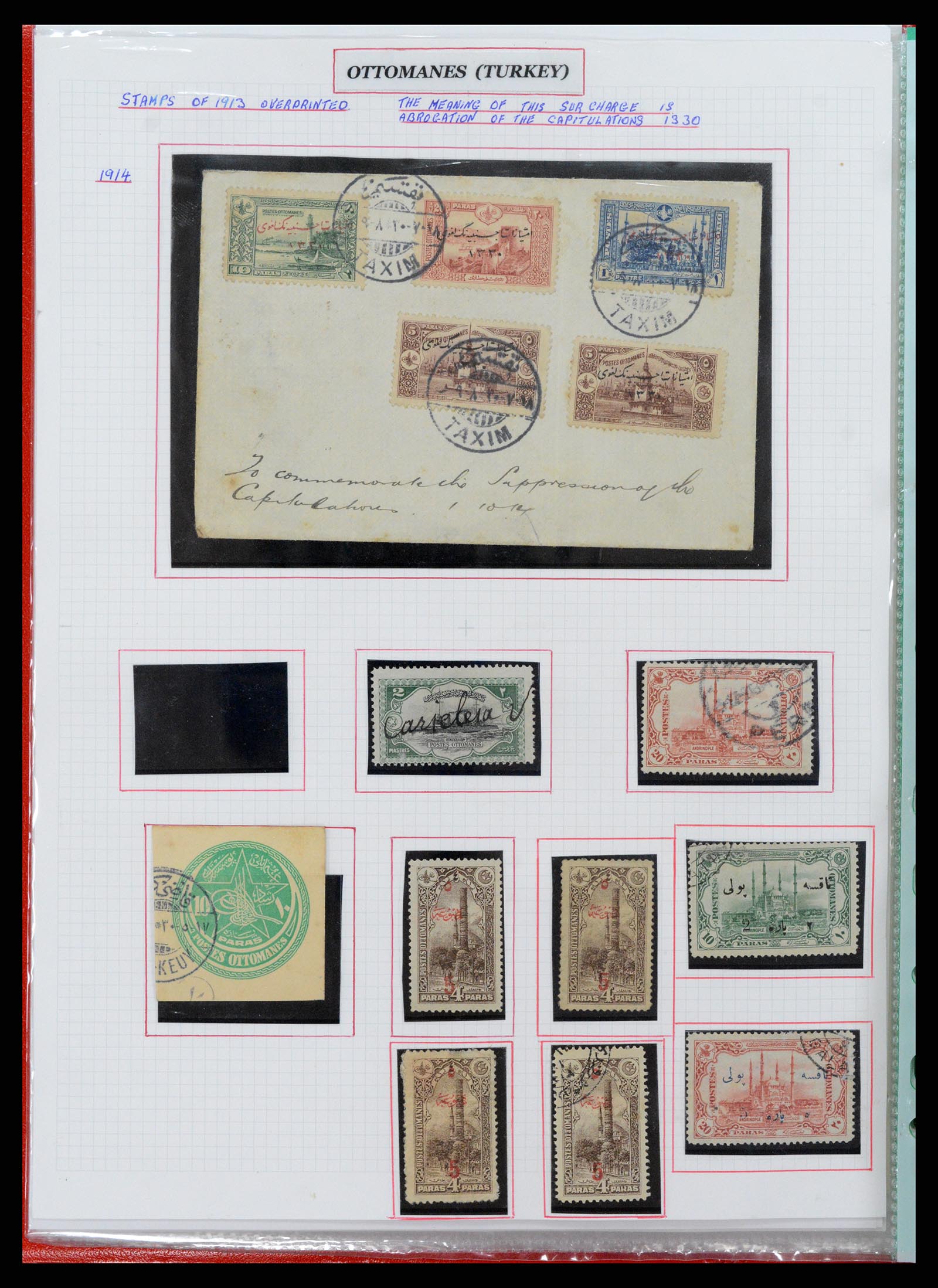 37344 017 - Postzegelverzameling 37344 Europese landen 1861-1980.