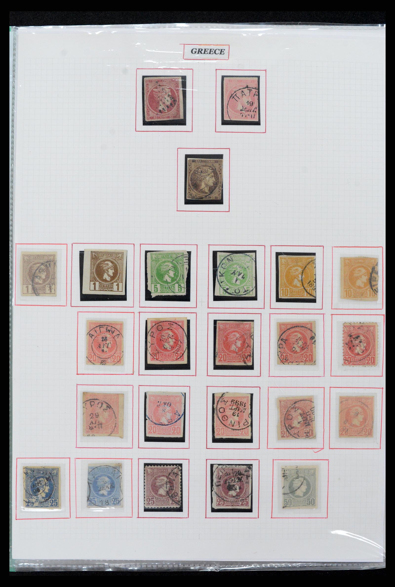 37344 018 - Postzegelverzameling 37344 Europese landen 1861-1980.