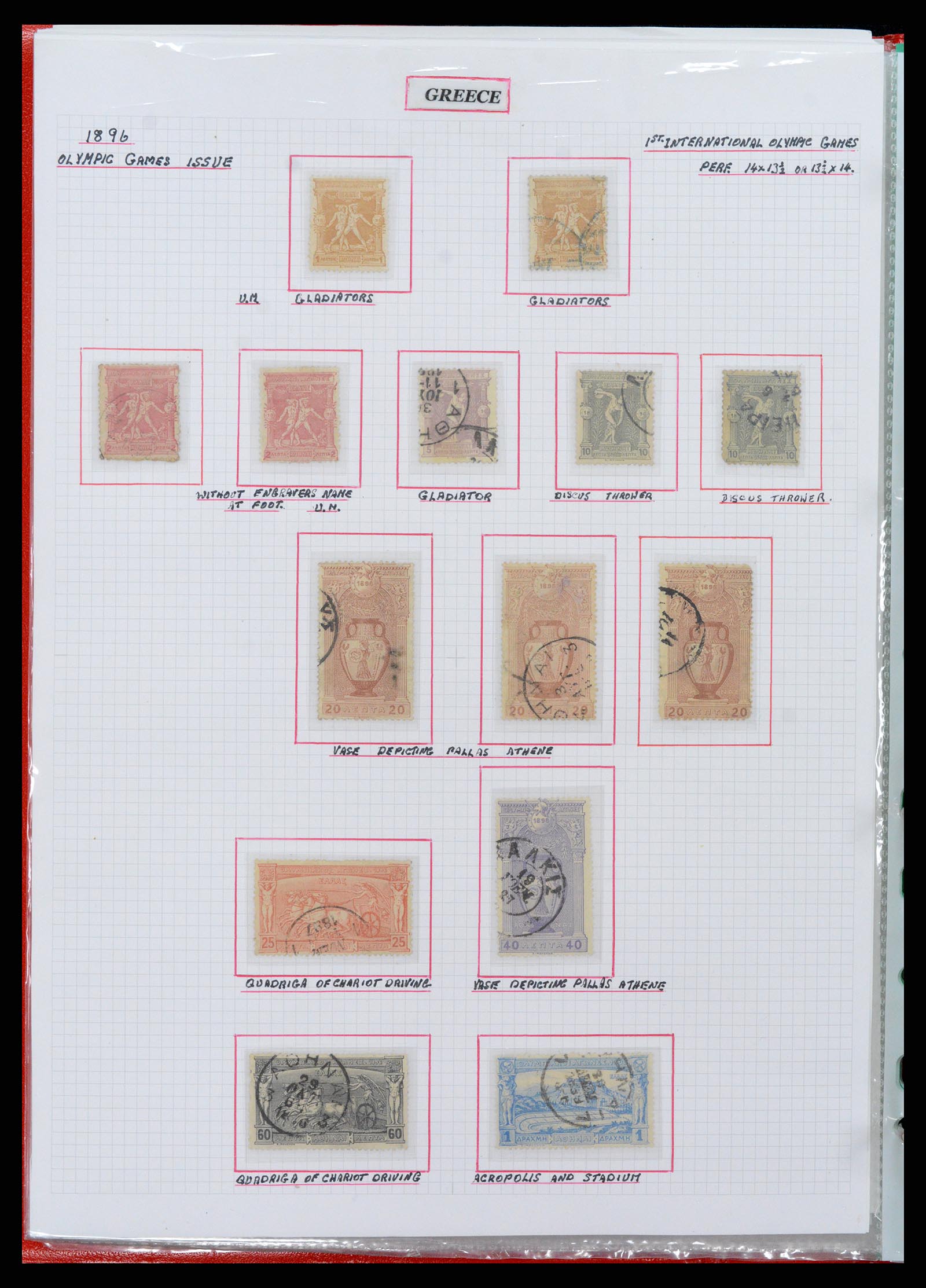 37344 019 - Postzegelverzameling 37344 Europese landen 1861-1980.
