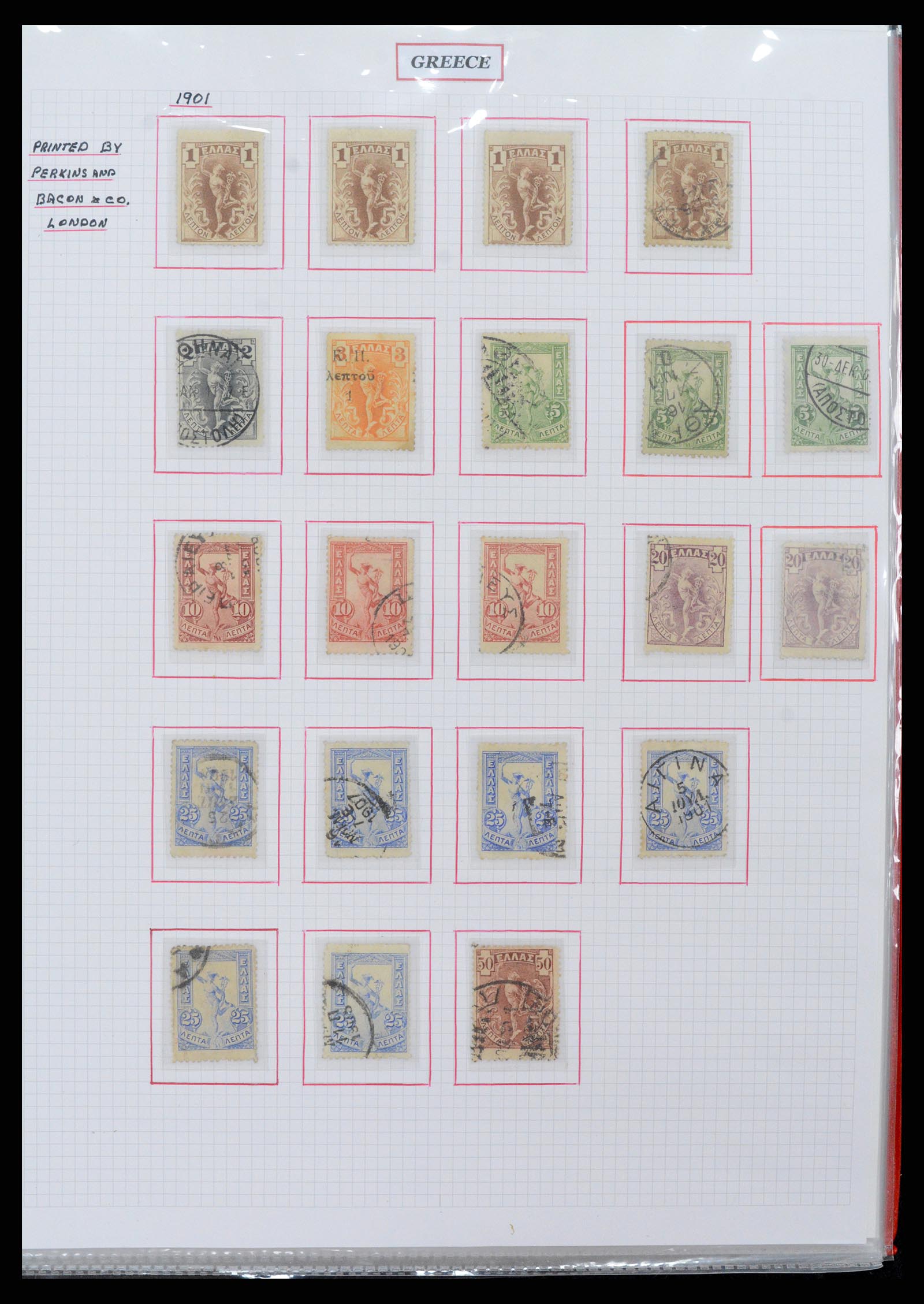 37344 020 - Postzegelverzameling 37344 Europese landen 1861-1980.