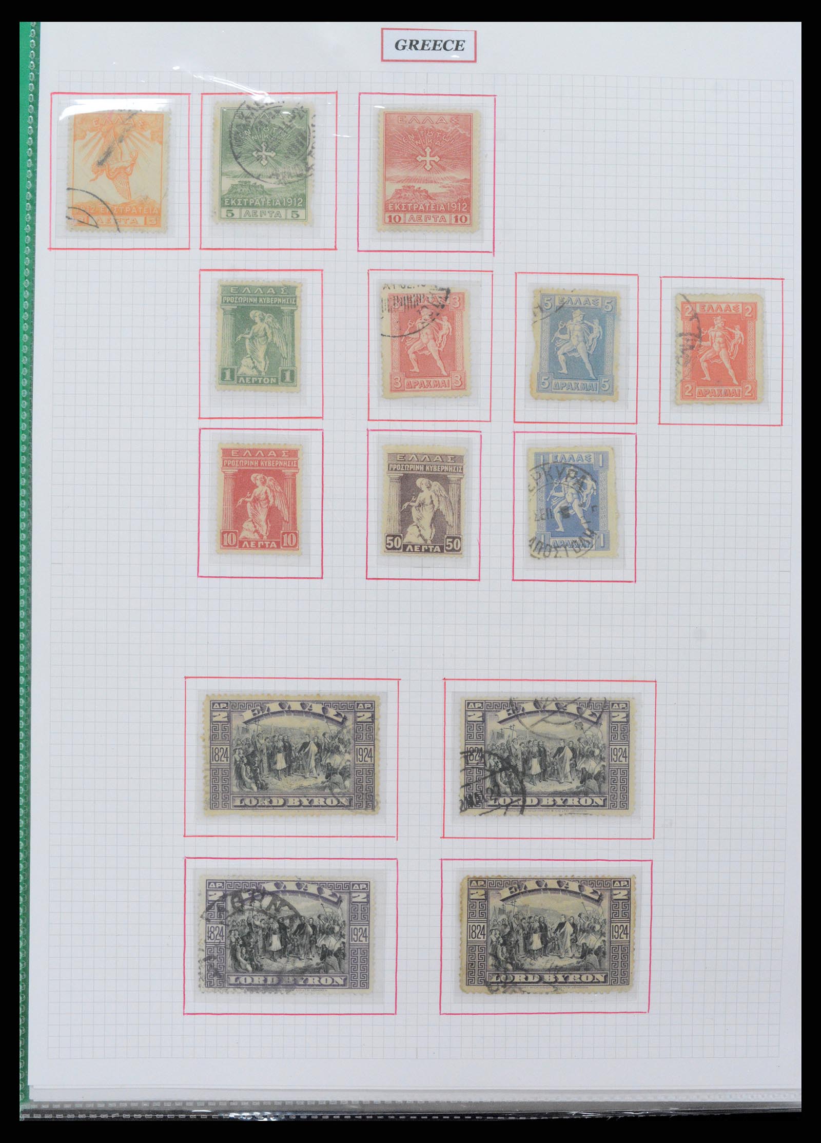 37344 024 - Postzegelverzameling 37344 Europese landen 1861-1980.