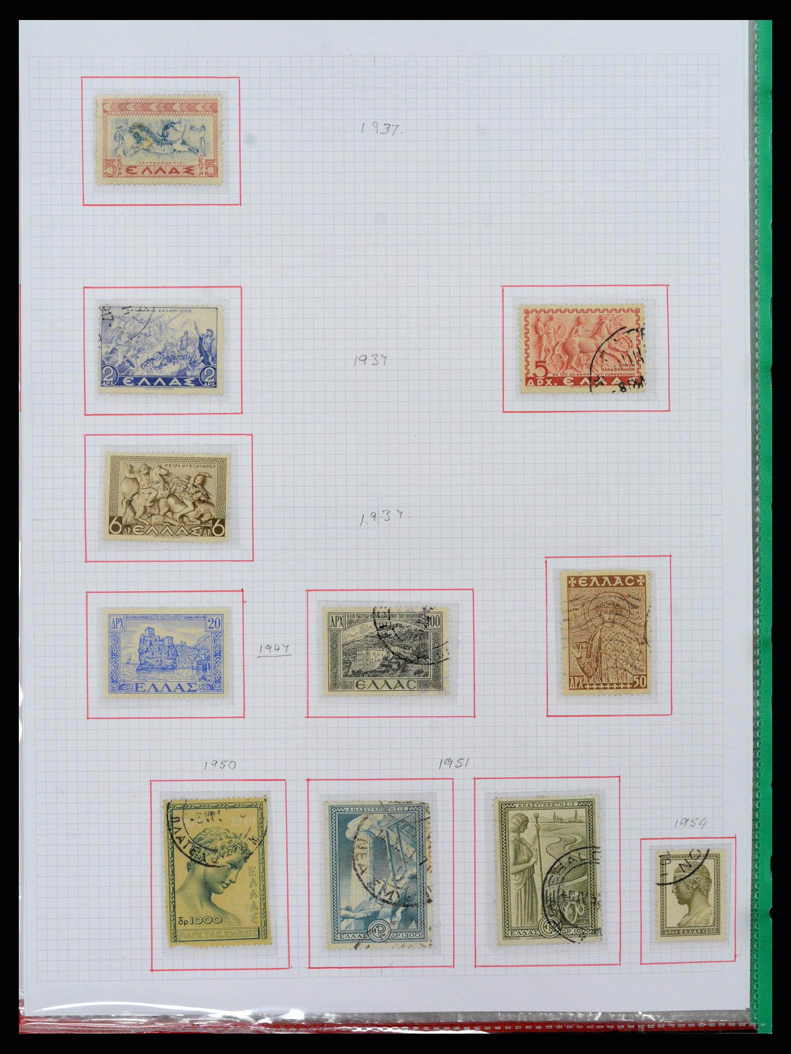 37344 027 - Postzegelverzameling 37344 Europese landen 1861-1980.