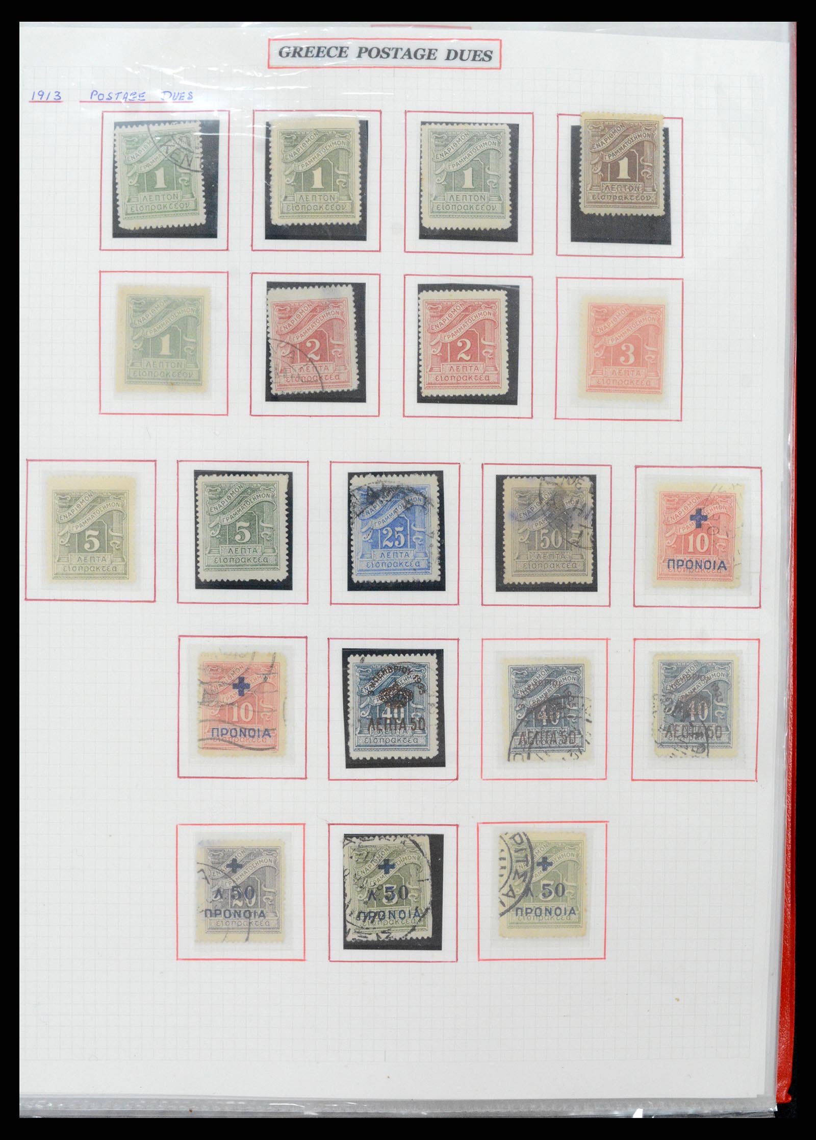 37344 028 - Postzegelverzameling 37344 Europese landen 1861-1980.