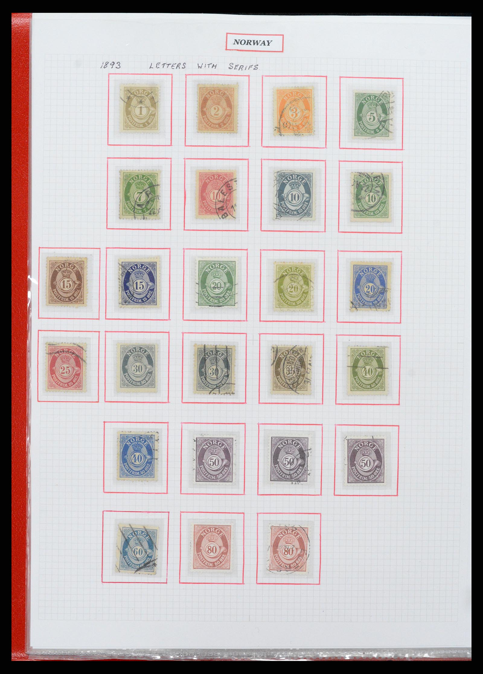 37344 031 - Postzegelverzameling 37344 Europese landen 1861-1980.