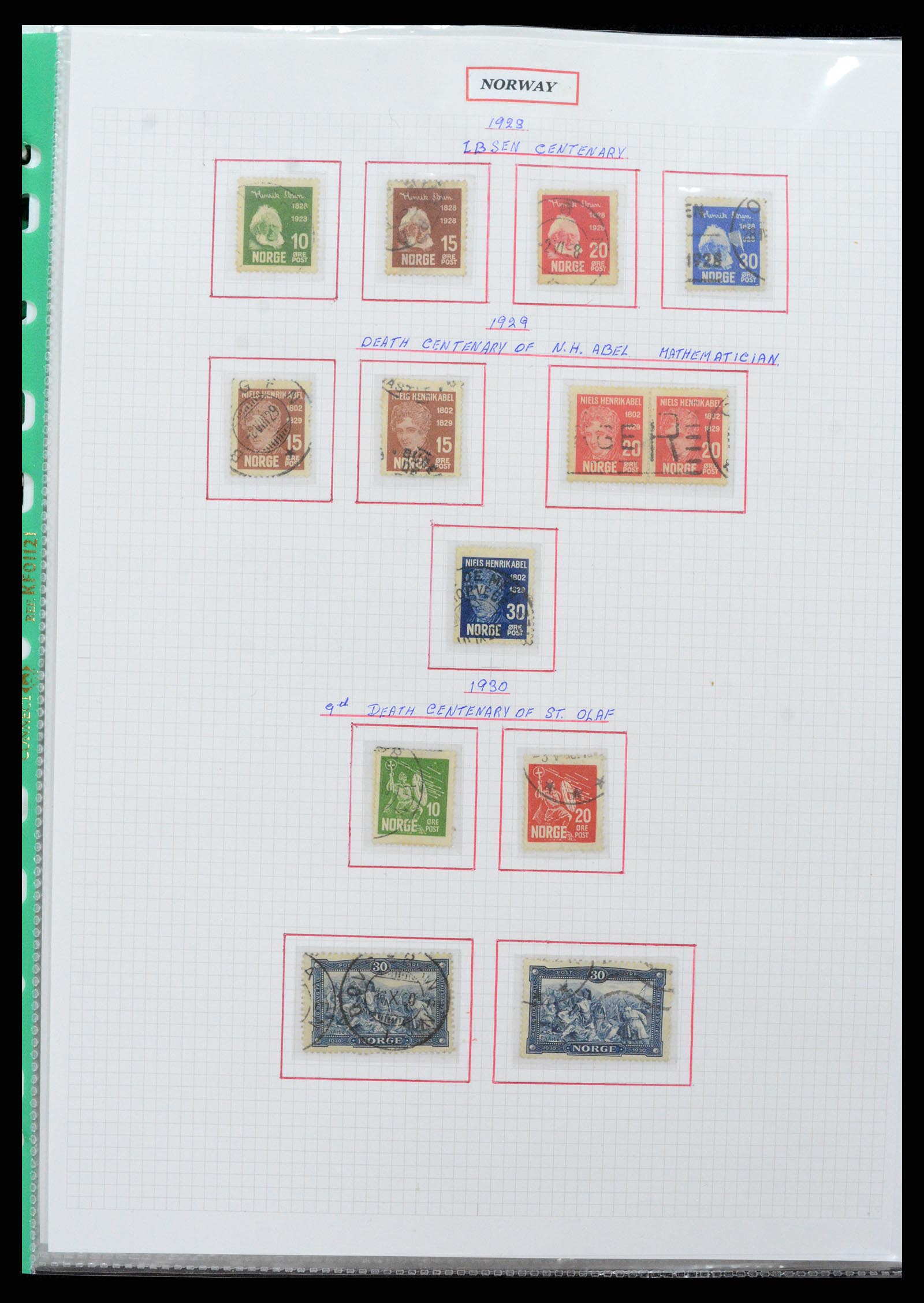 37344 035 - Postzegelverzameling 37344 Europese landen 1861-1980.