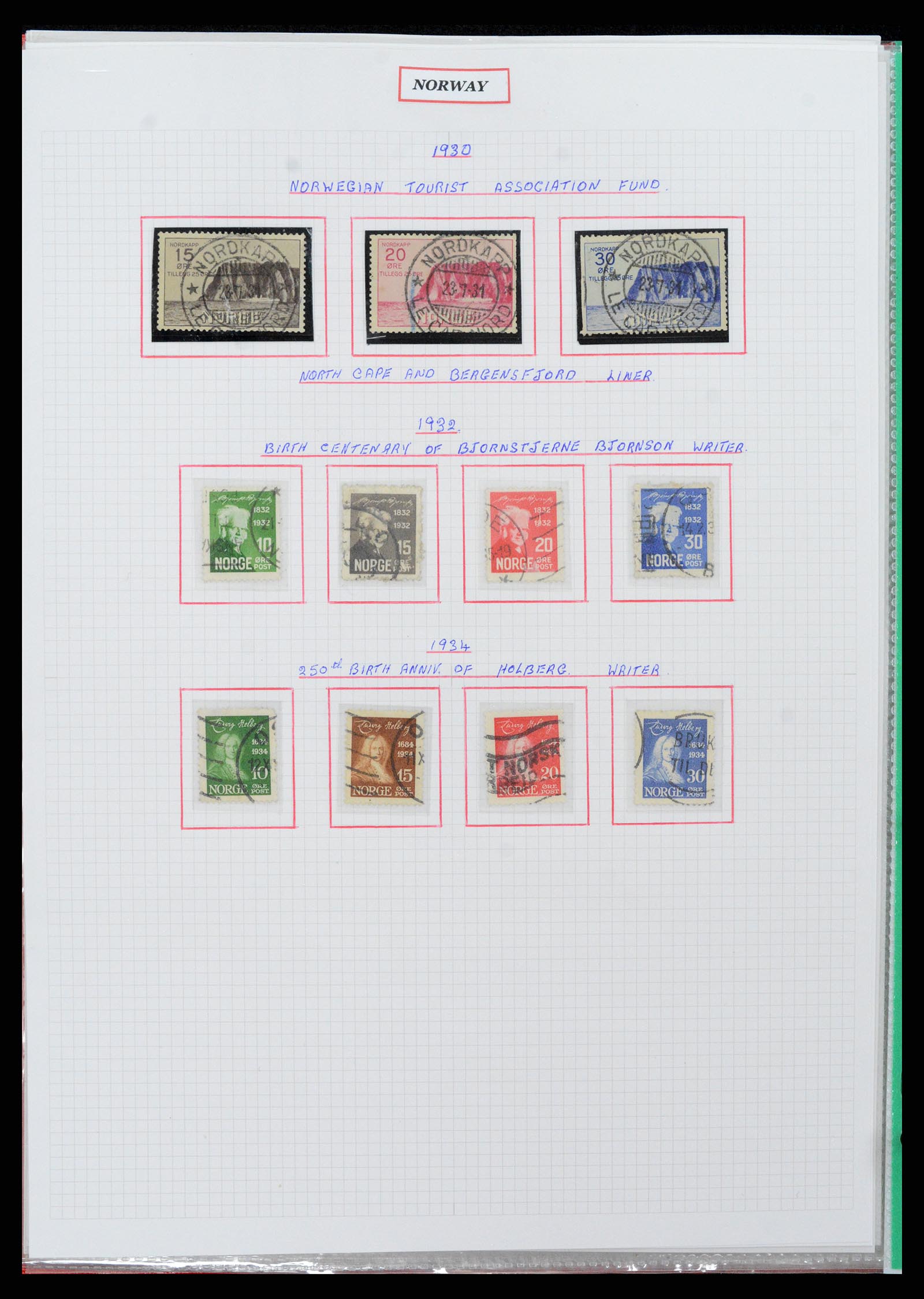 37344 036 - Postzegelverzameling 37344 Europese landen 1861-1980.