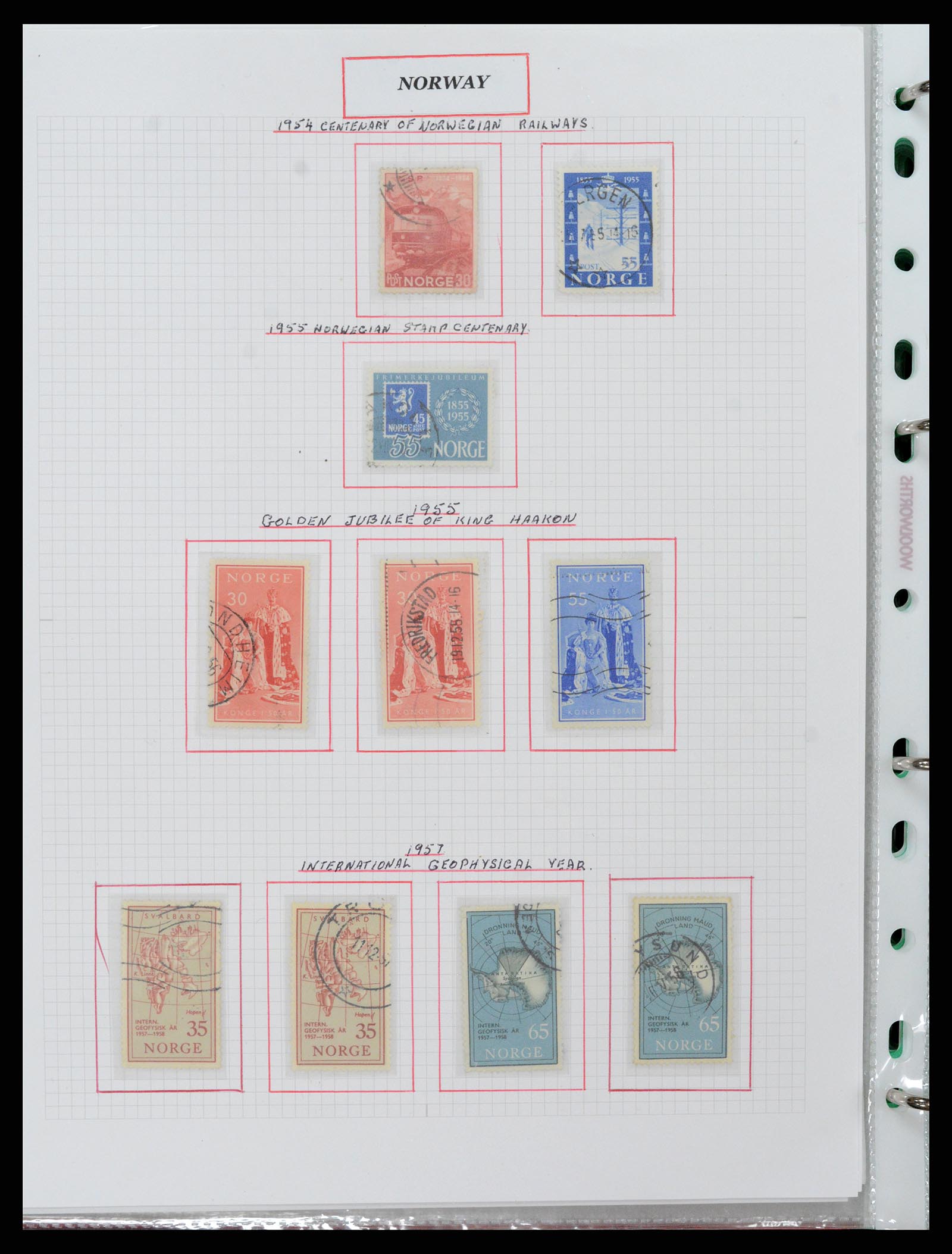 37344 044 - Postzegelverzameling 37344 Europese landen 1861-1980.