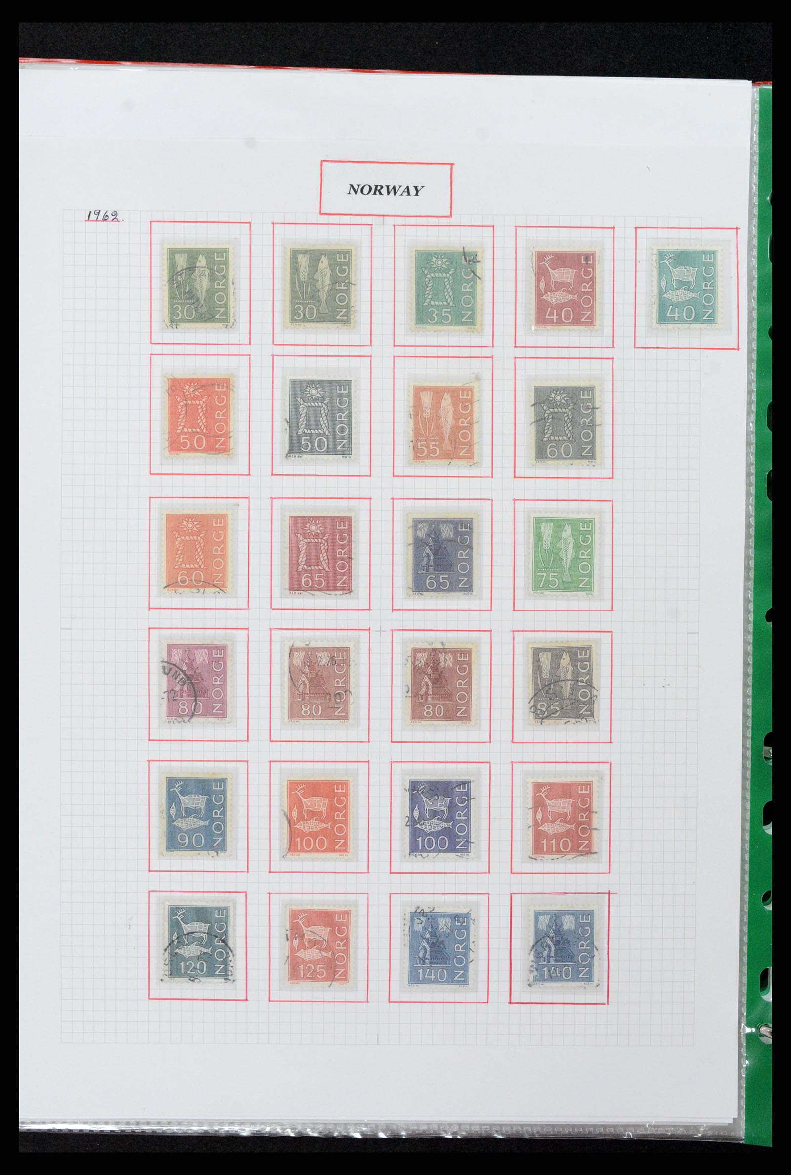 37344 047 - Postzegelverzameling 37344 Europese landen 1861-1980.