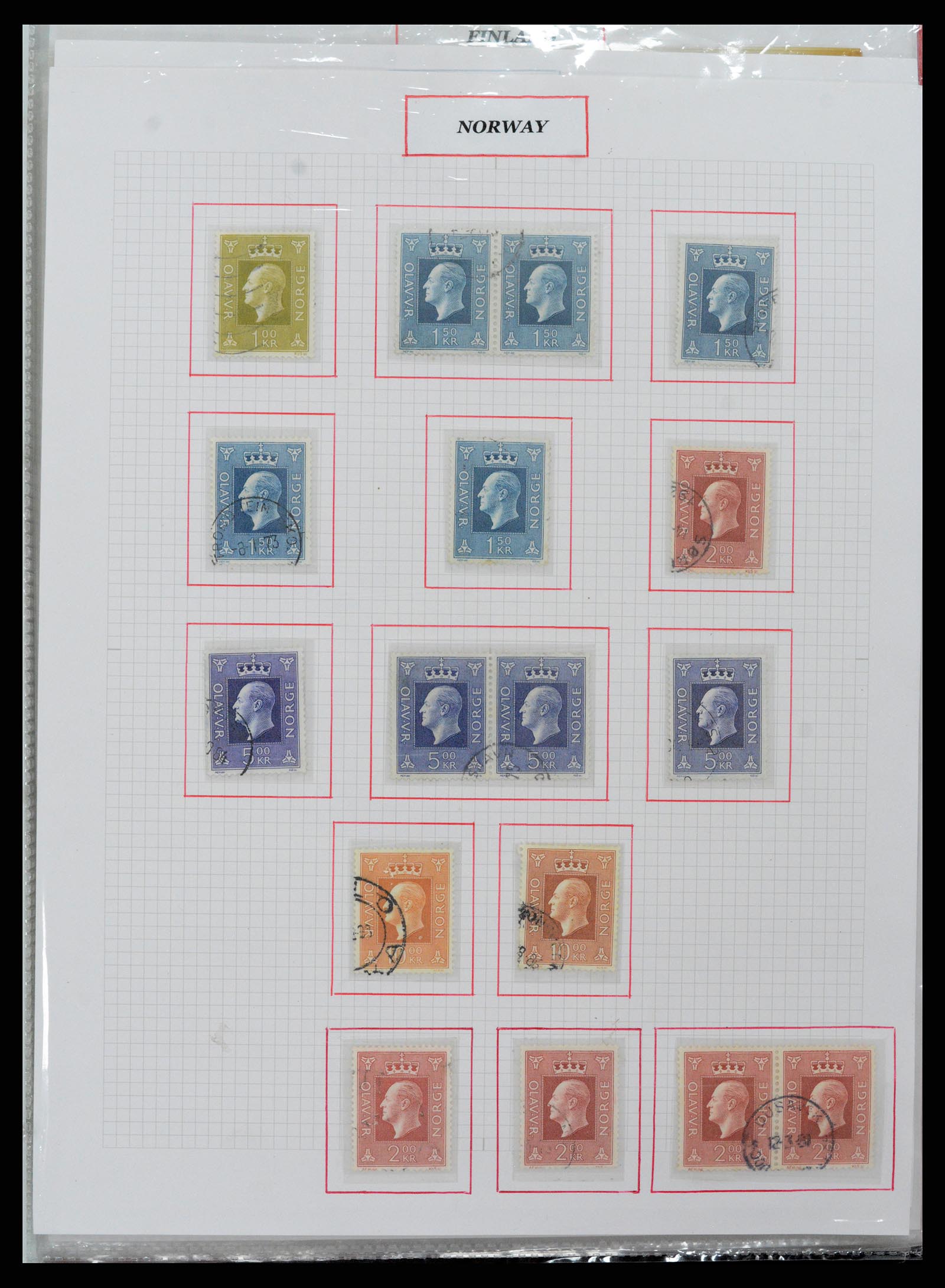 37344 048 - Postzegelverzameling 37344 Europese landen 1861-1980.