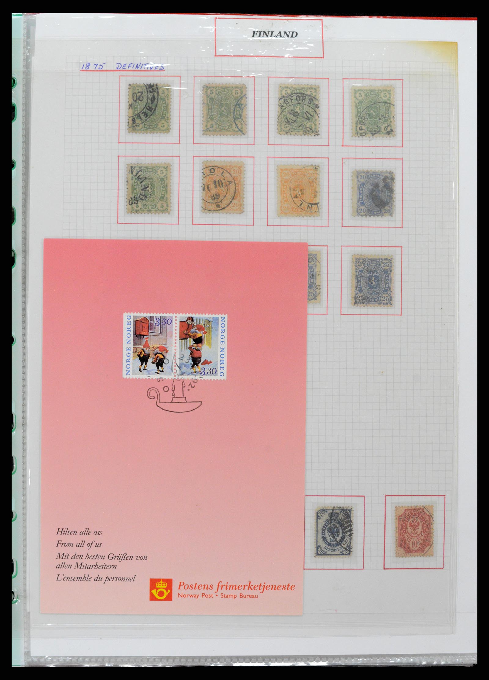 37344 051 - Postzegelverzameling 37344 Europese landen 1861-1980.