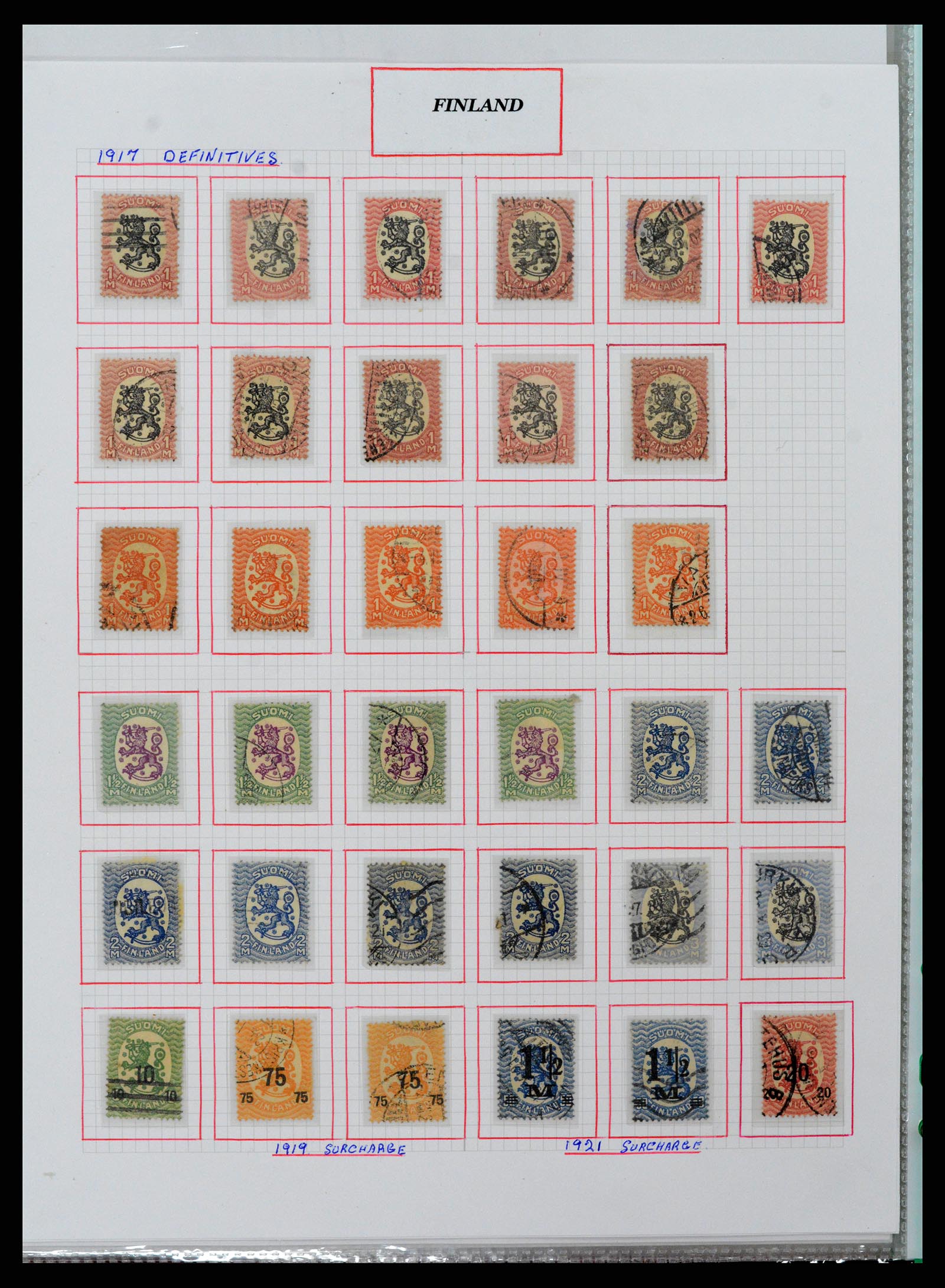 37344 056 - Postzegelverzameling 37344 Europese landen 1861-1980.