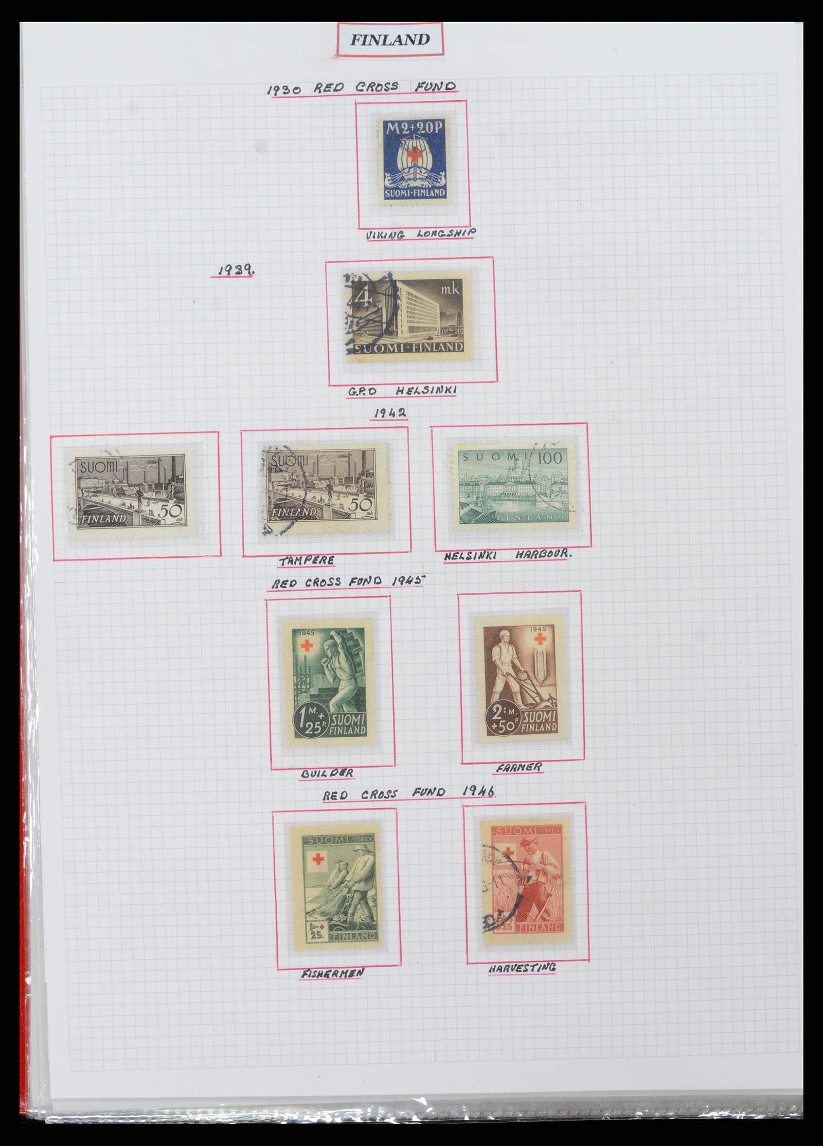 37344 060 - Postzegelverzameling 37344 Europese landen 1861-1980.