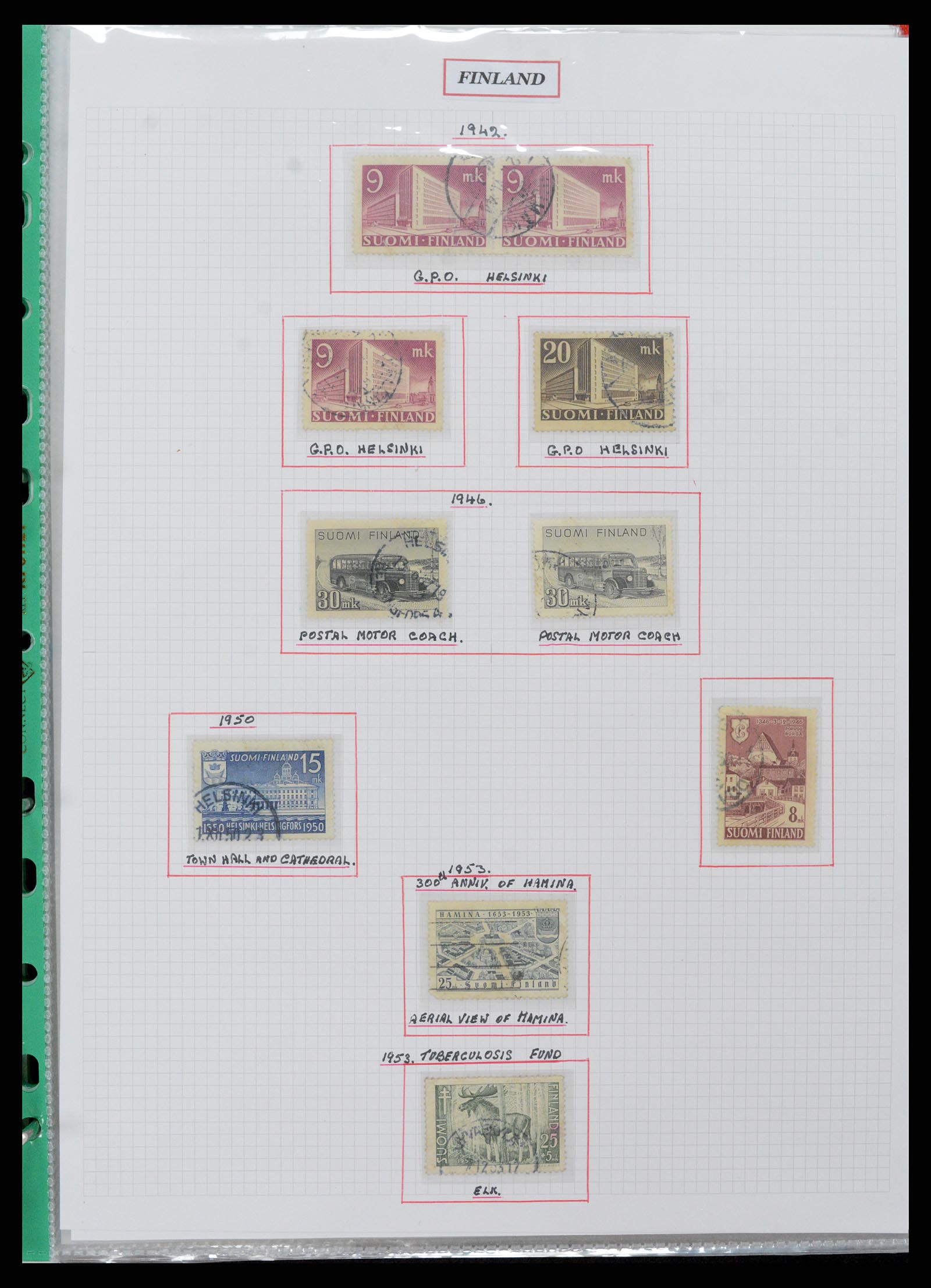 37344 061 - Postzegelverzameling 37344 Europese landen 1861-1980.
