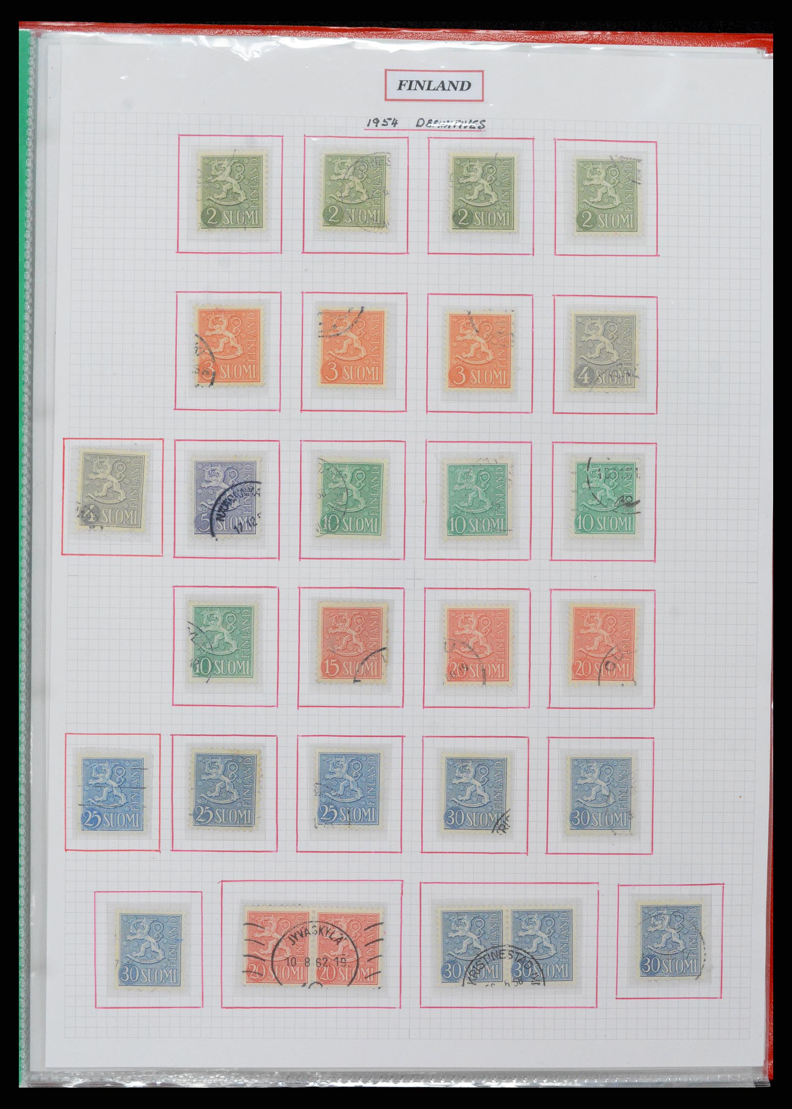 37344 063 - Postzegelverzameling 37344 Europese landen 1861-1980.