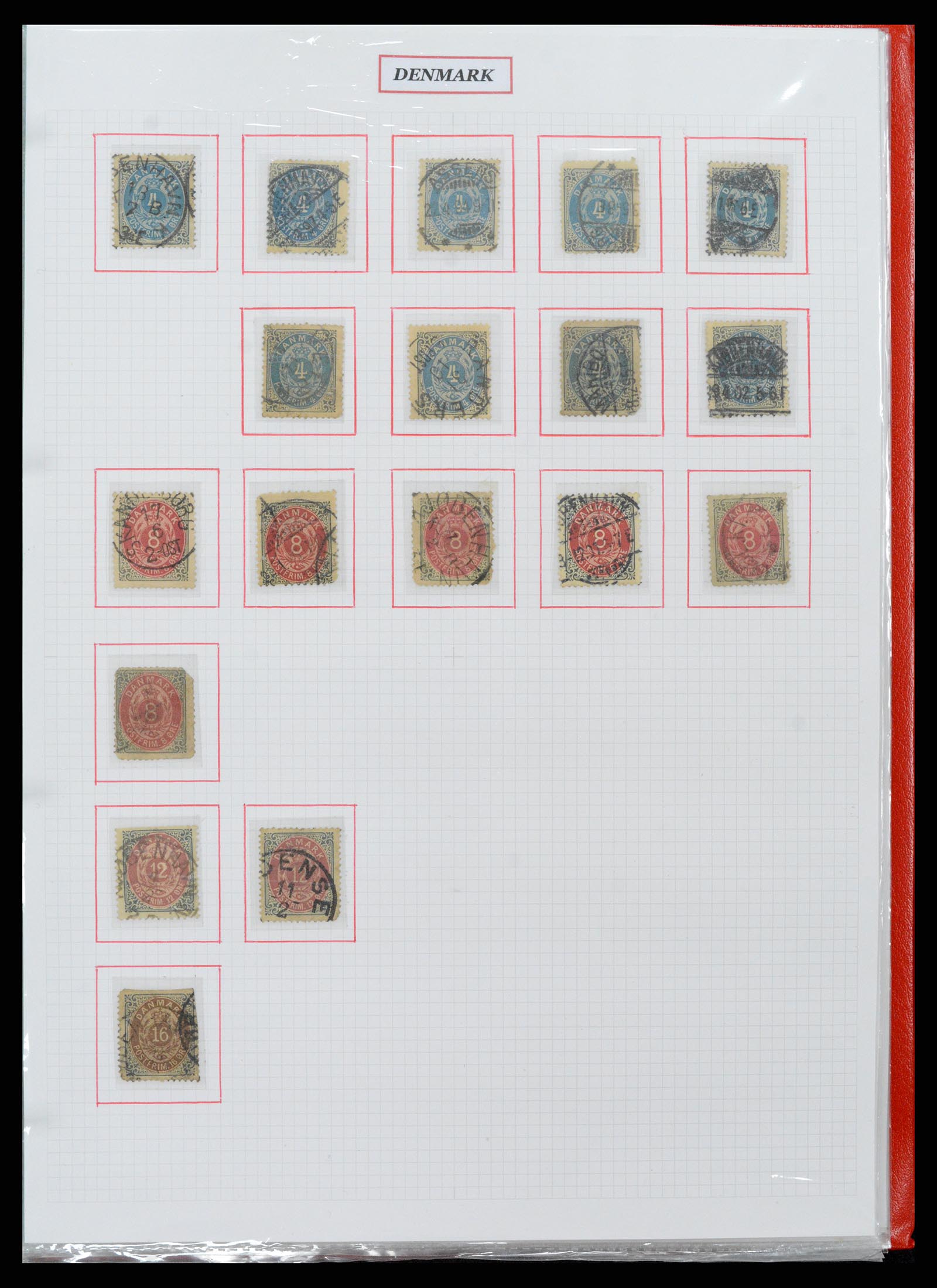 37344 066 - Postzegelverzameling 37344 Europese landen 1861-1980.