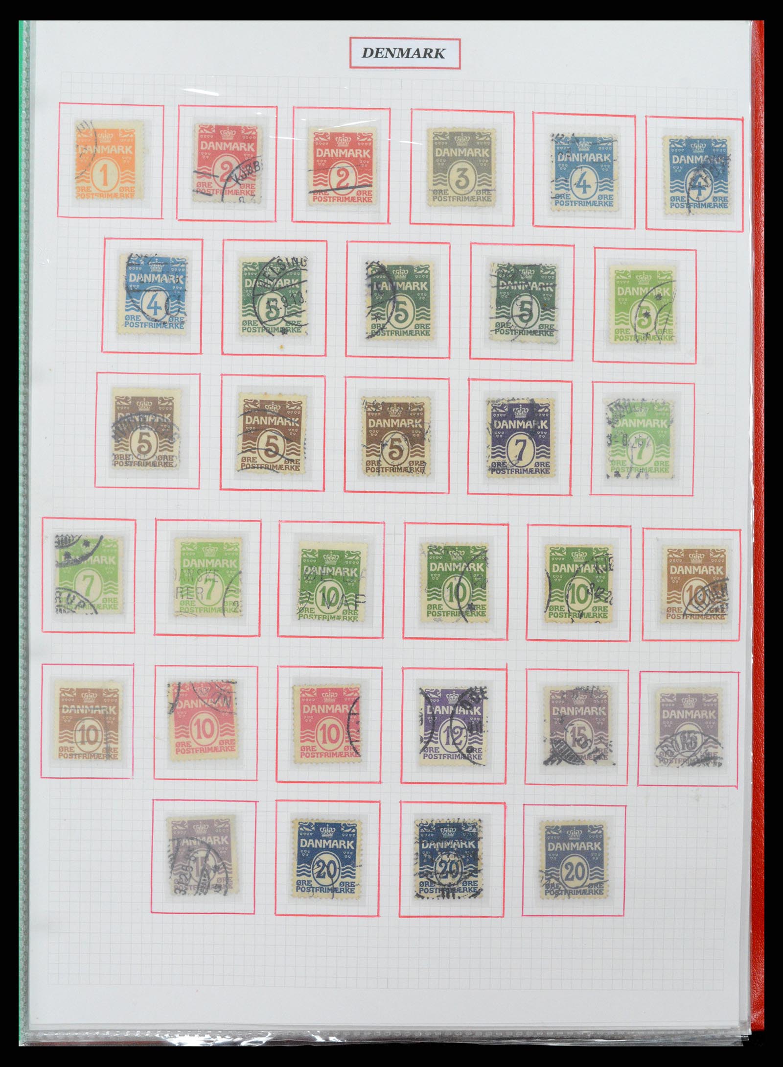 37344 068 - Postzegelverzameling 37344 Europese landen 1861-1980.