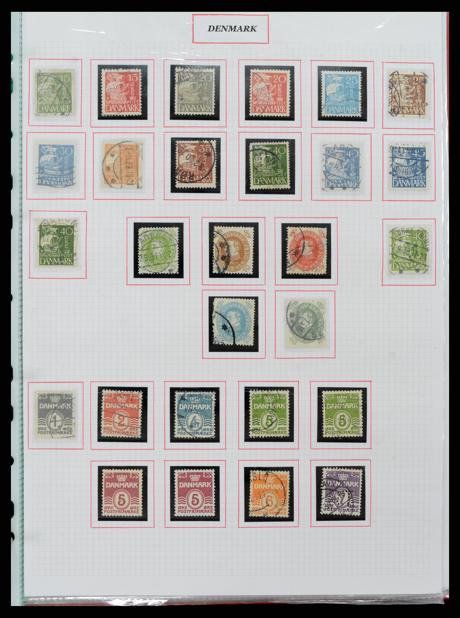 37344 070 - Postzegelverzameling 37344 Europese landen 1861-1980.