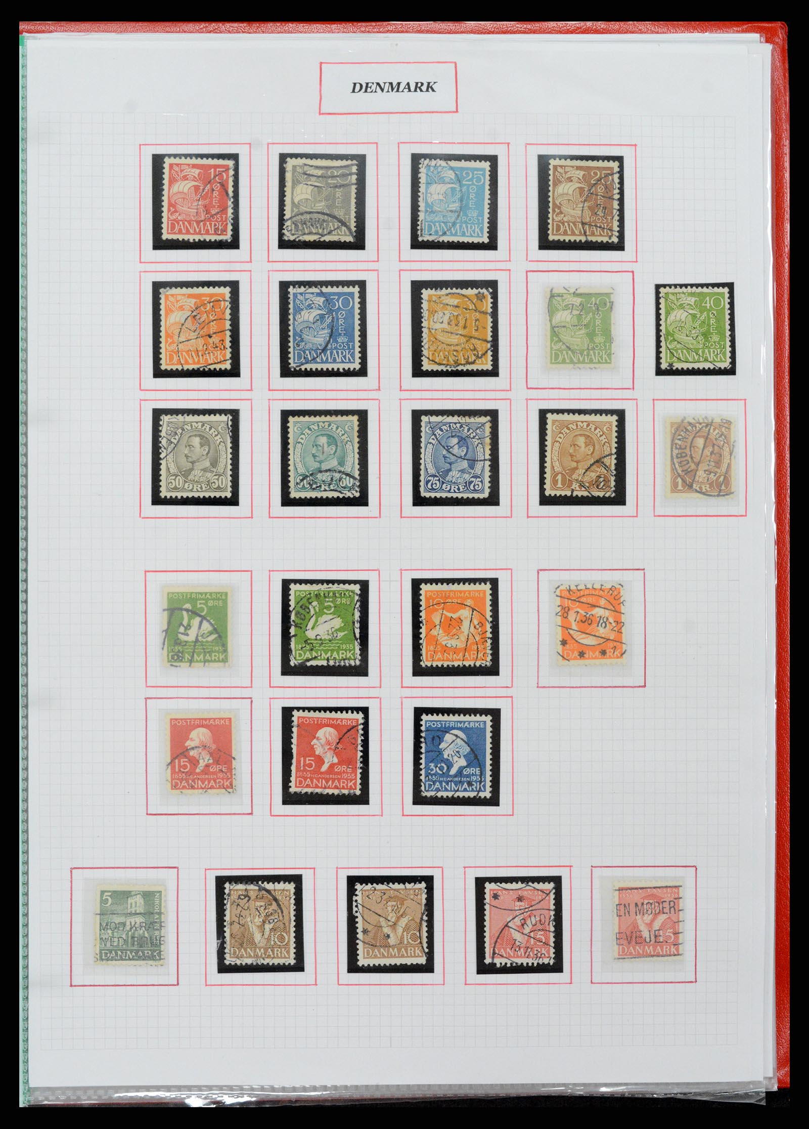 37344 072 - Postzegelverzameling 37344 Europese landen 1861-1980.