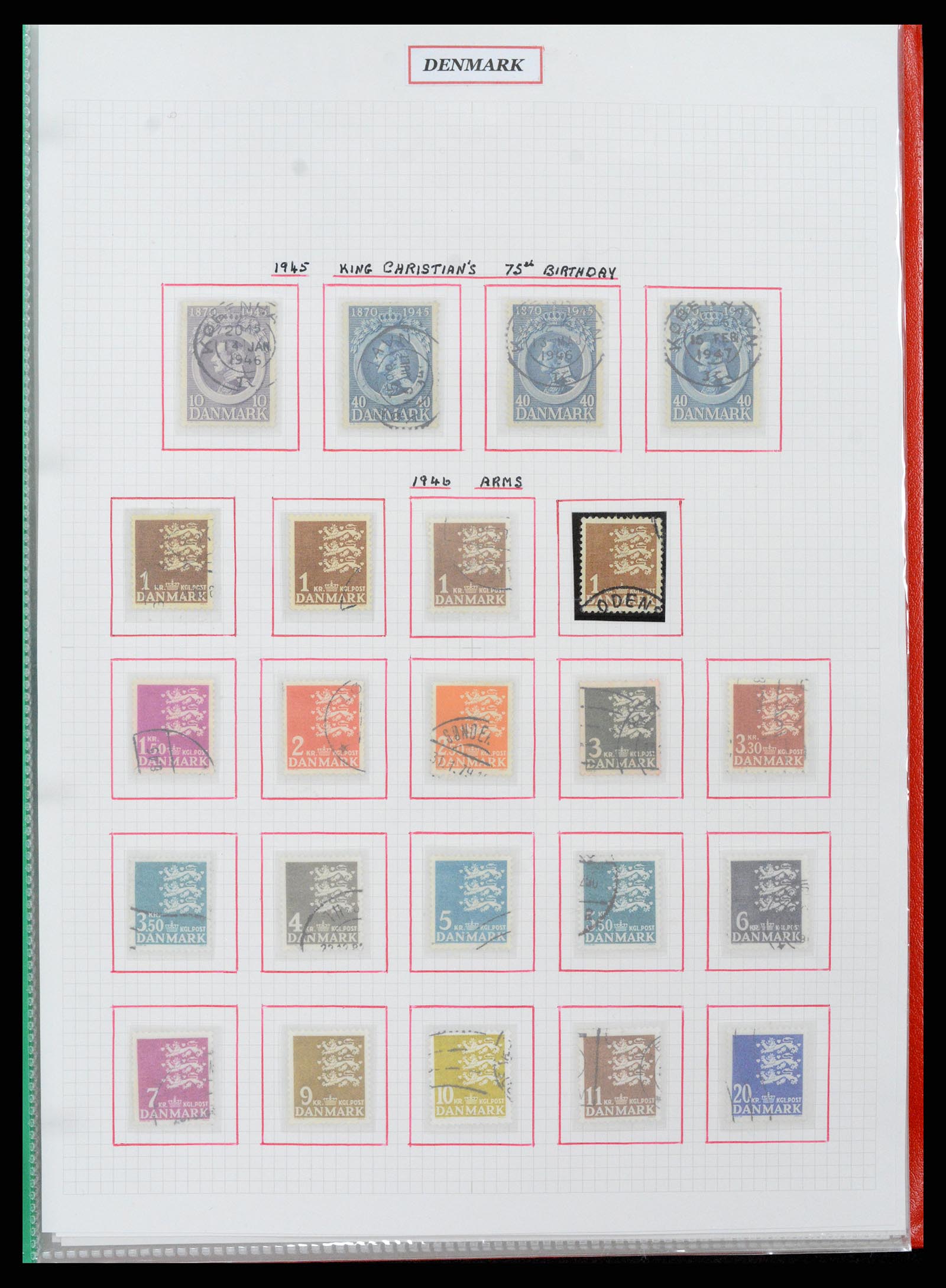 37344 074 - Postzegelverzameling 37344 Europese landen 1861-1980.