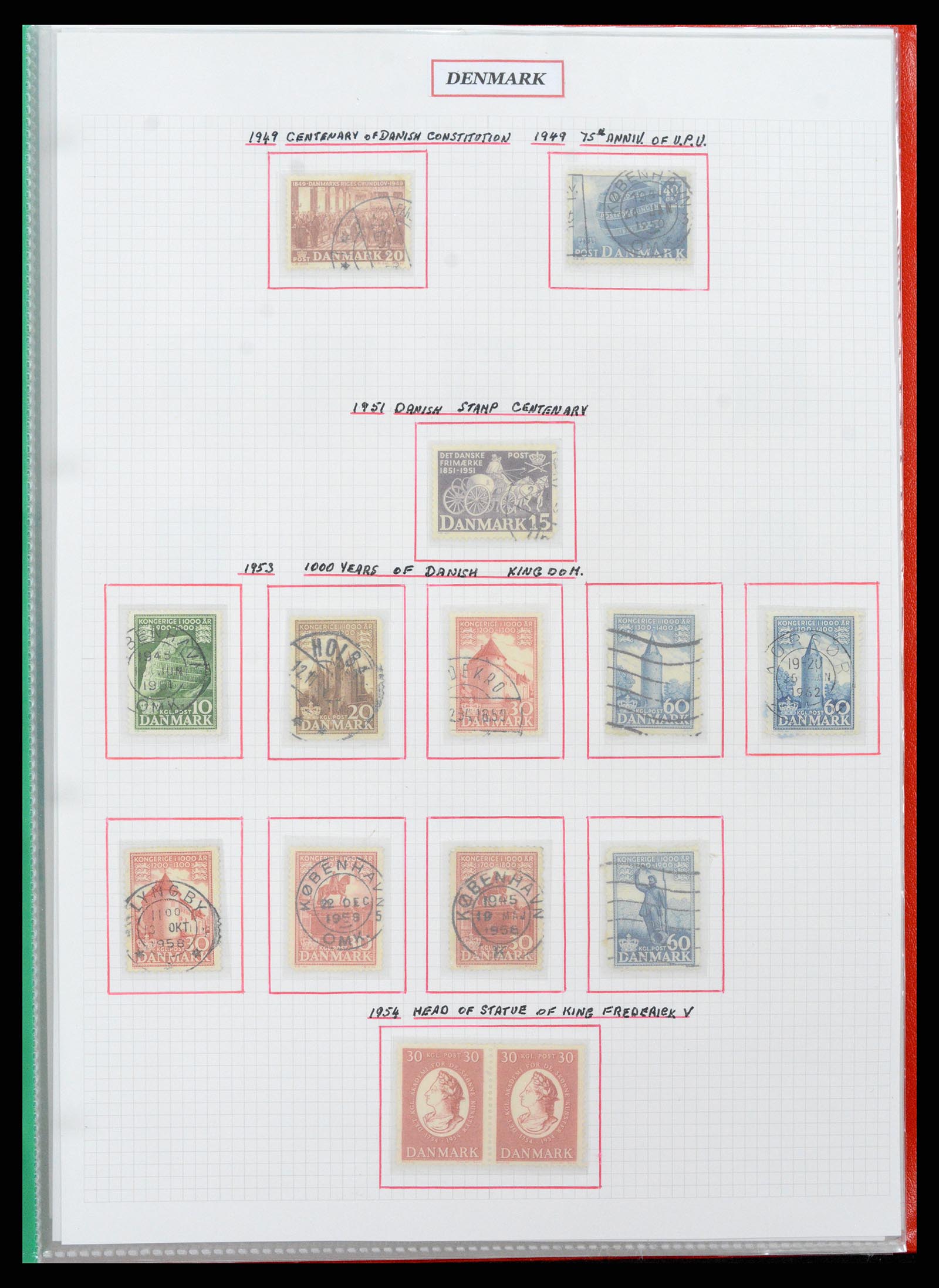 37344 076 - Postzegelverzameling 37344 Europese landen 1861-1980.