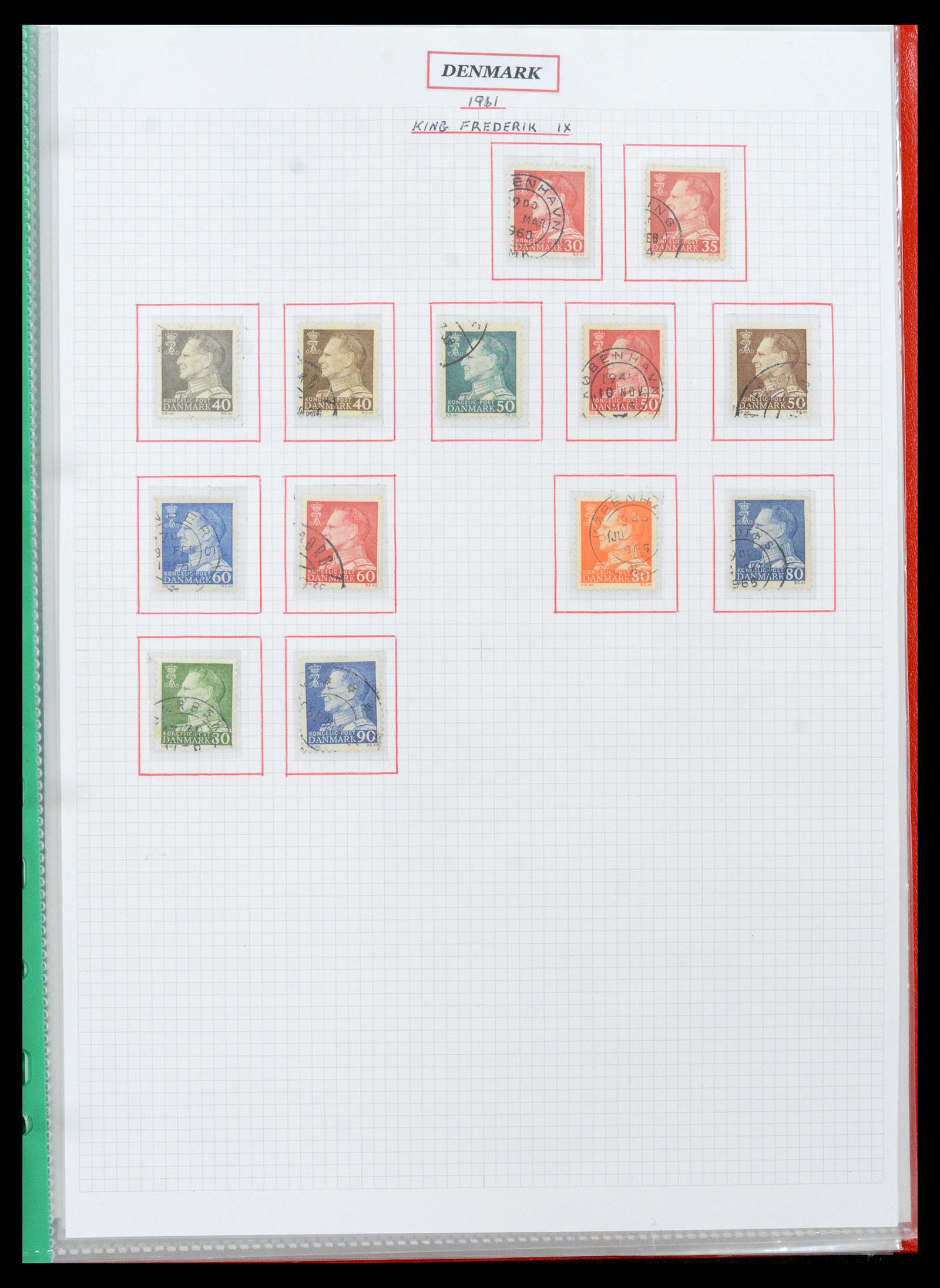 37344 077 - Postzegelverzameling 37344 Europese landen 1861-1980.