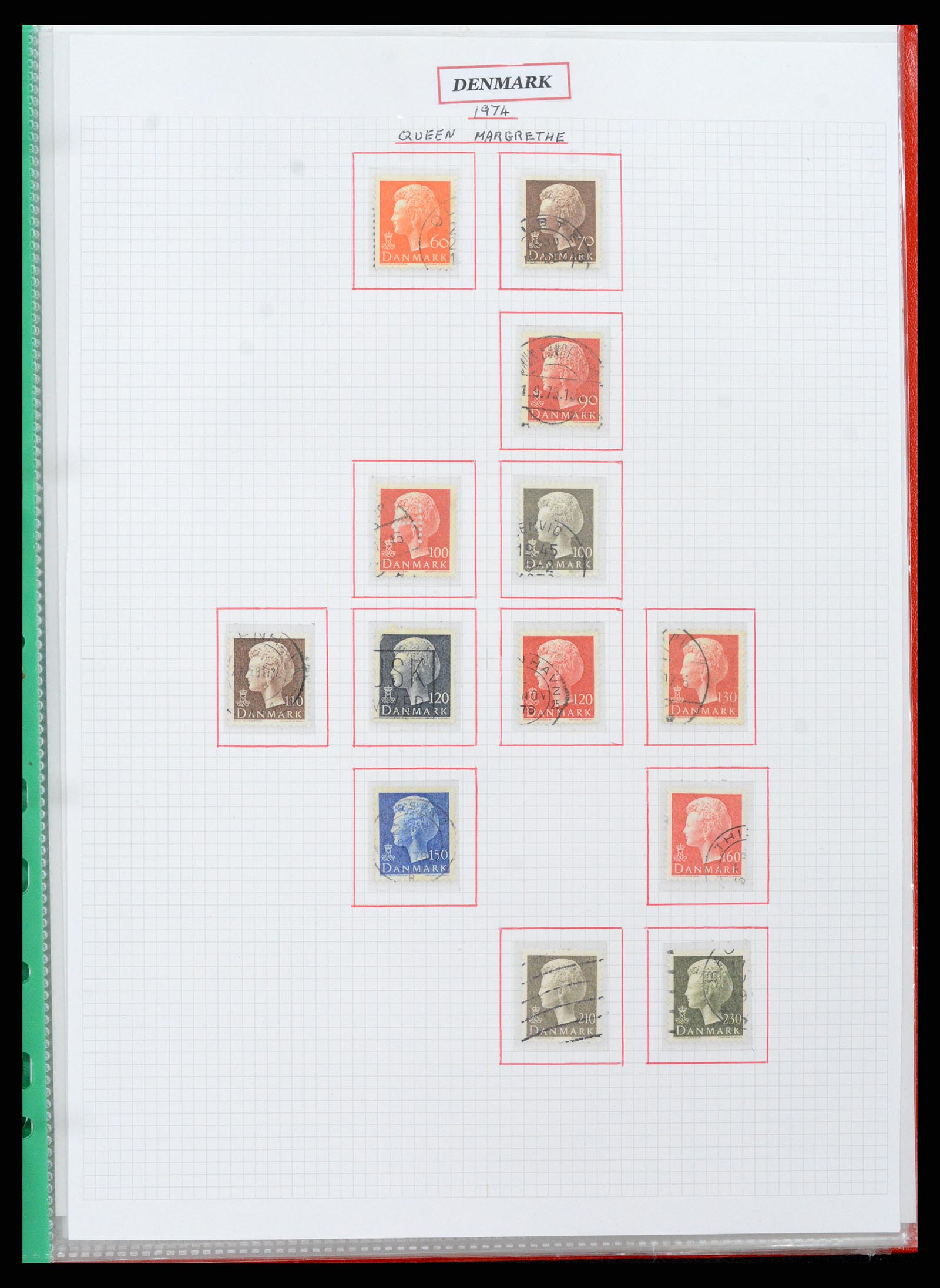 37344 078 - Postzegelverzameling 37344 Europese landen 1861-1980.