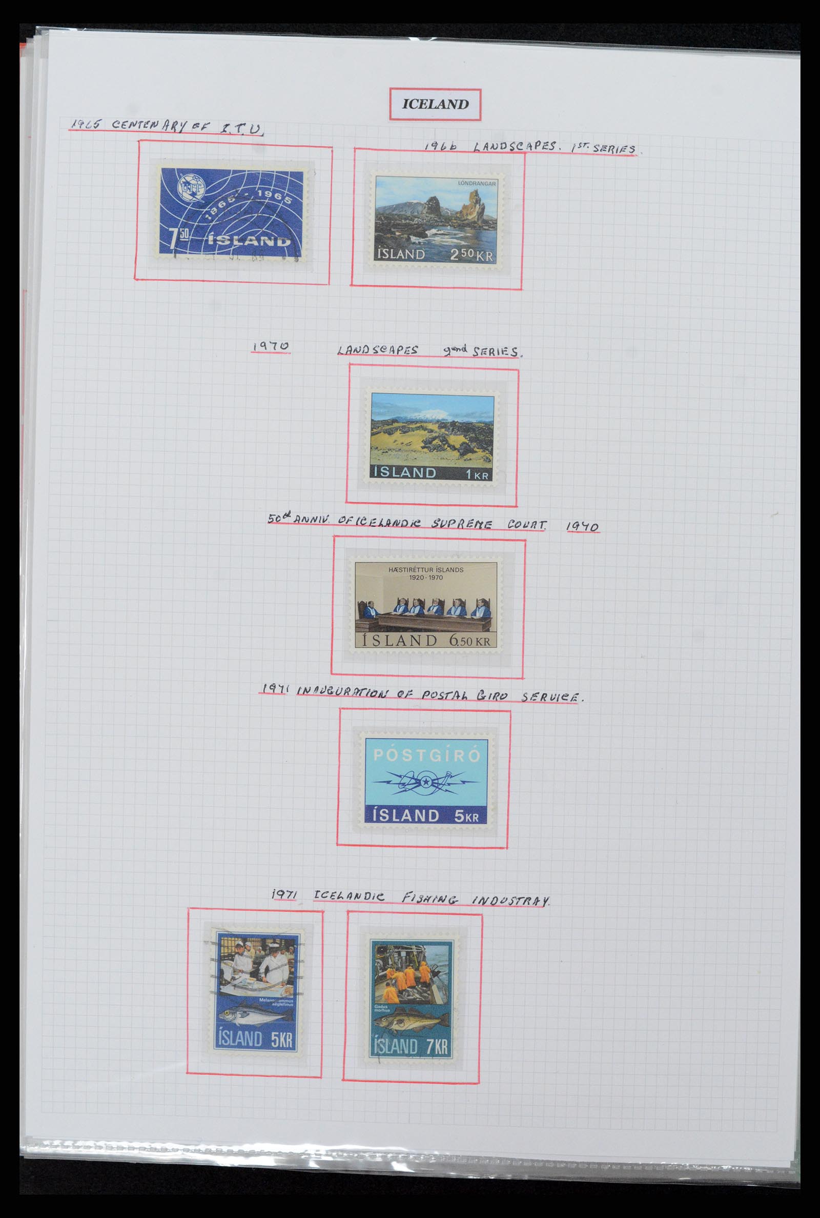 37344 087 - Postzegelverzameling 37344 Europese landen 1861-1980.
