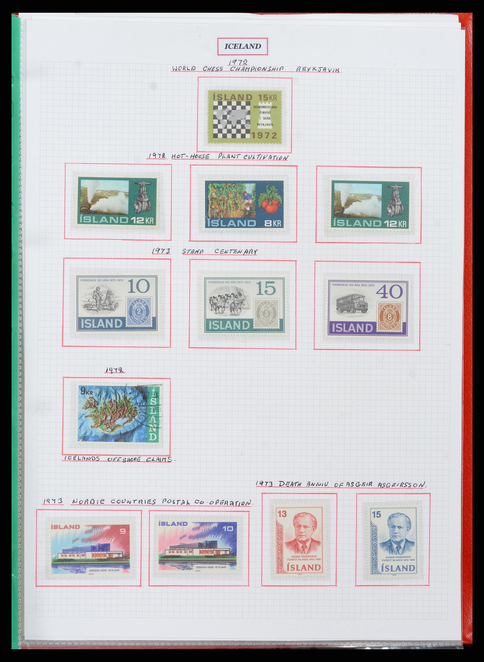 37344 088 - Postzegelverzameling 37344 Europese landen 1861-1980.