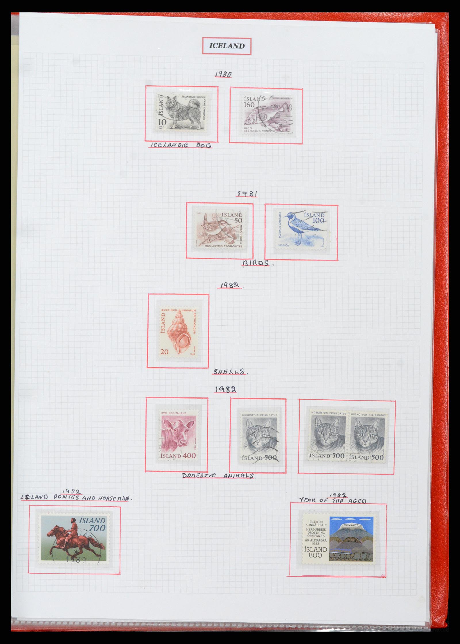 37344 092 - Postzegelverzameling 37344 Europese landen 1861-1980.
