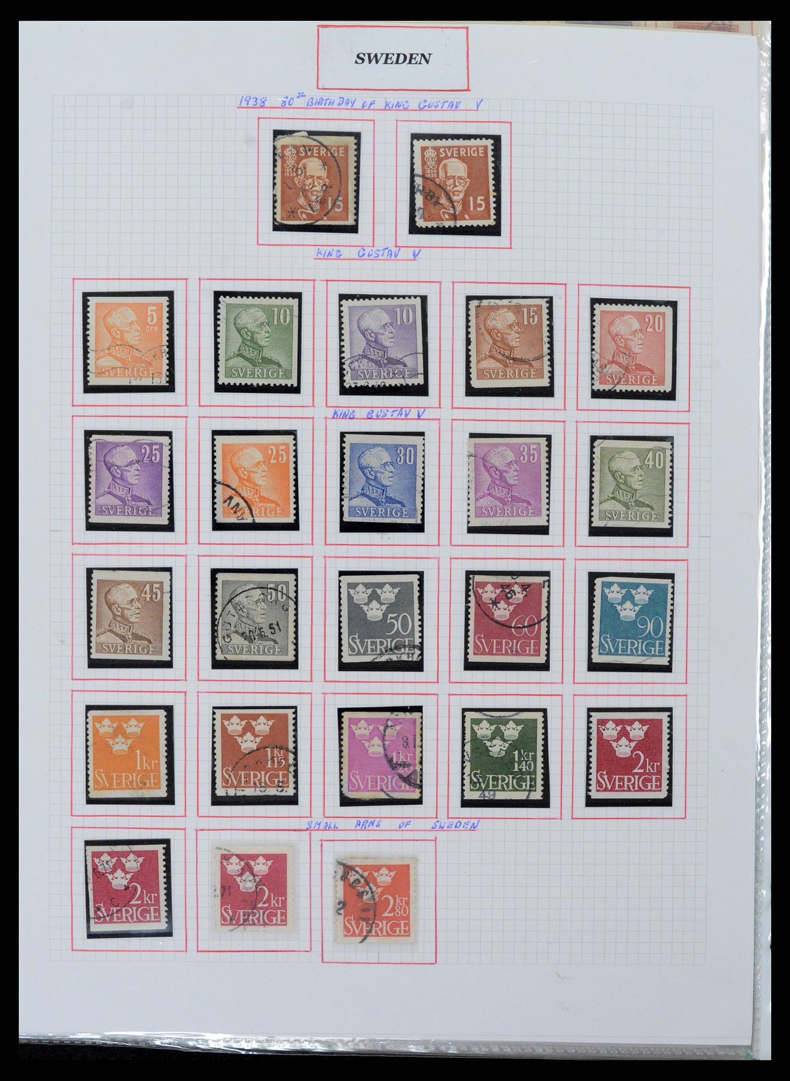 37344 102 - Postzegelverzameling 37344 Europese landen 1861-1980.