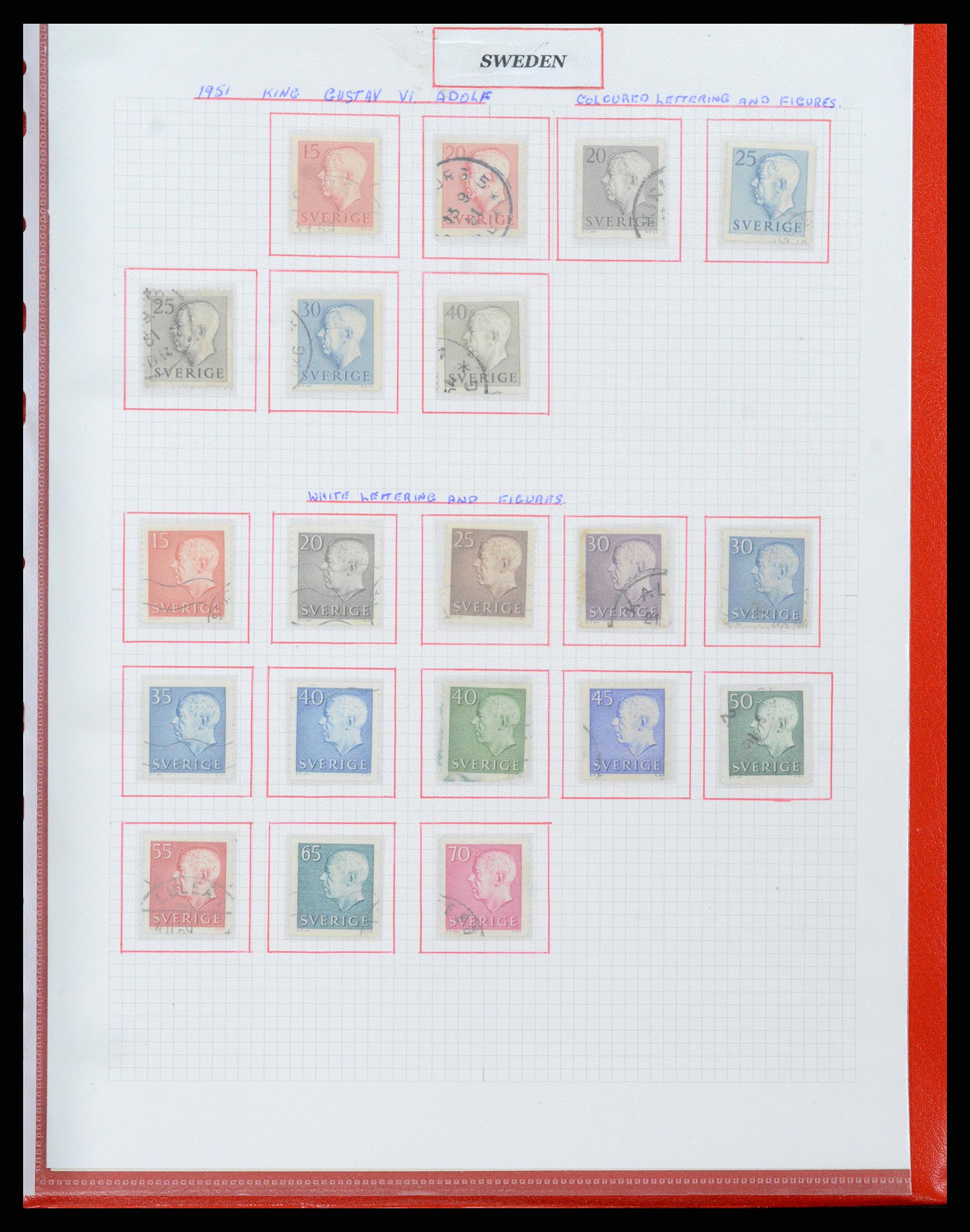 37344 105 - Postzegelverzameling 37344 Europese landen 1861-1980.