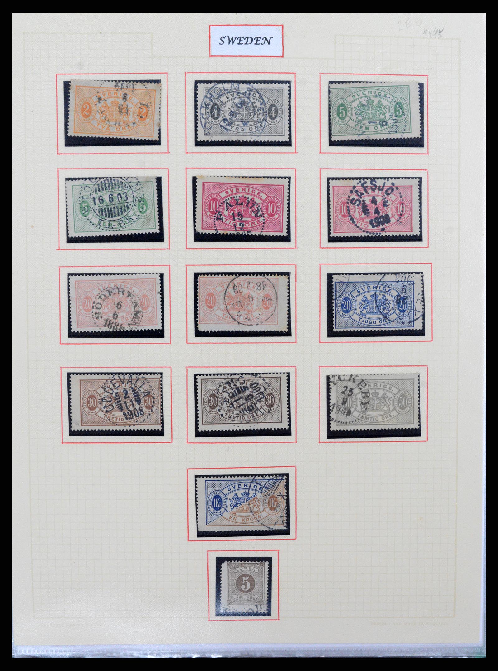 37344 106 - Postzegelverzameling 37344 Europese landen 1861-1980.