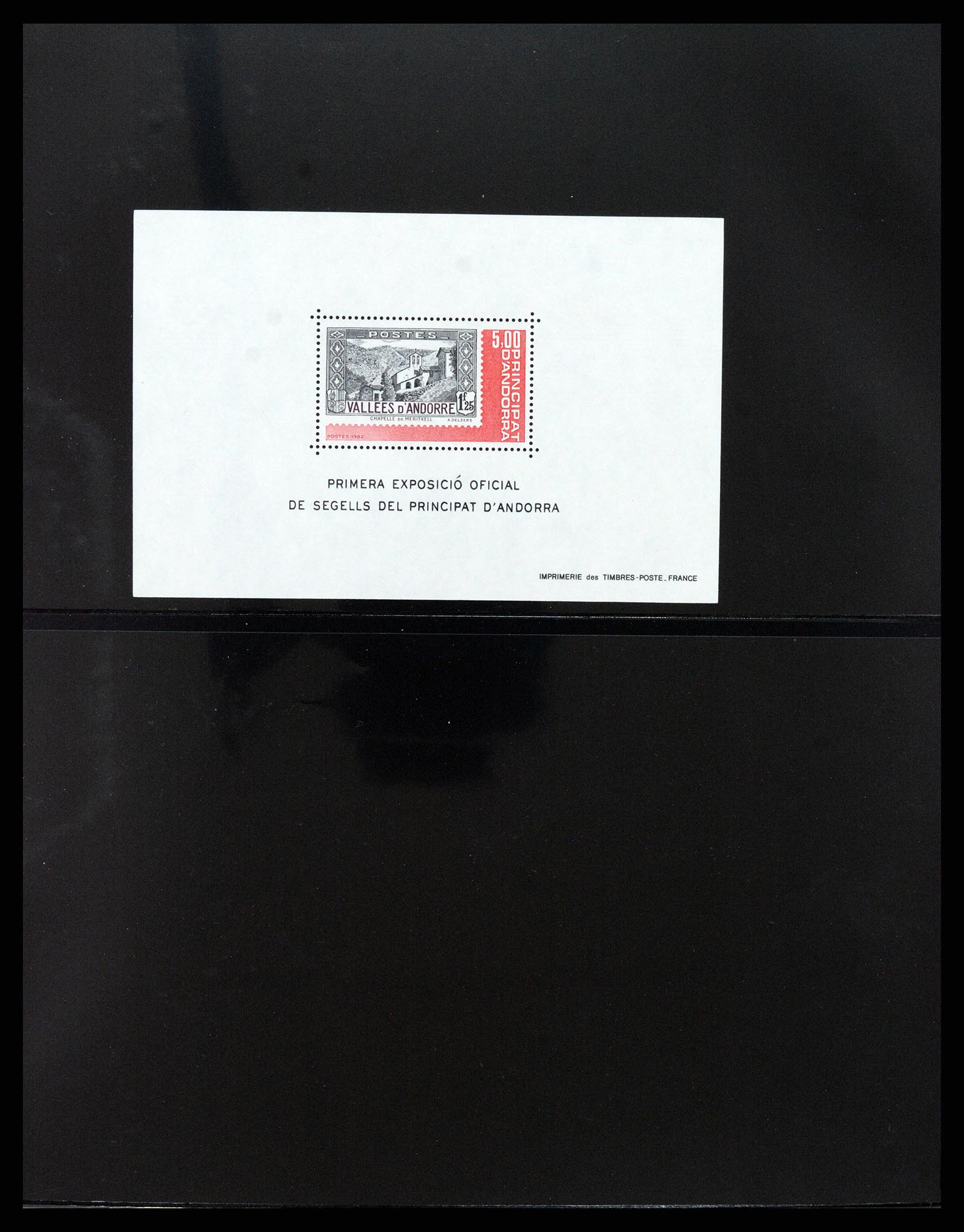 37345 001 - Stamp collection 37345 European countries souvenir sheets.