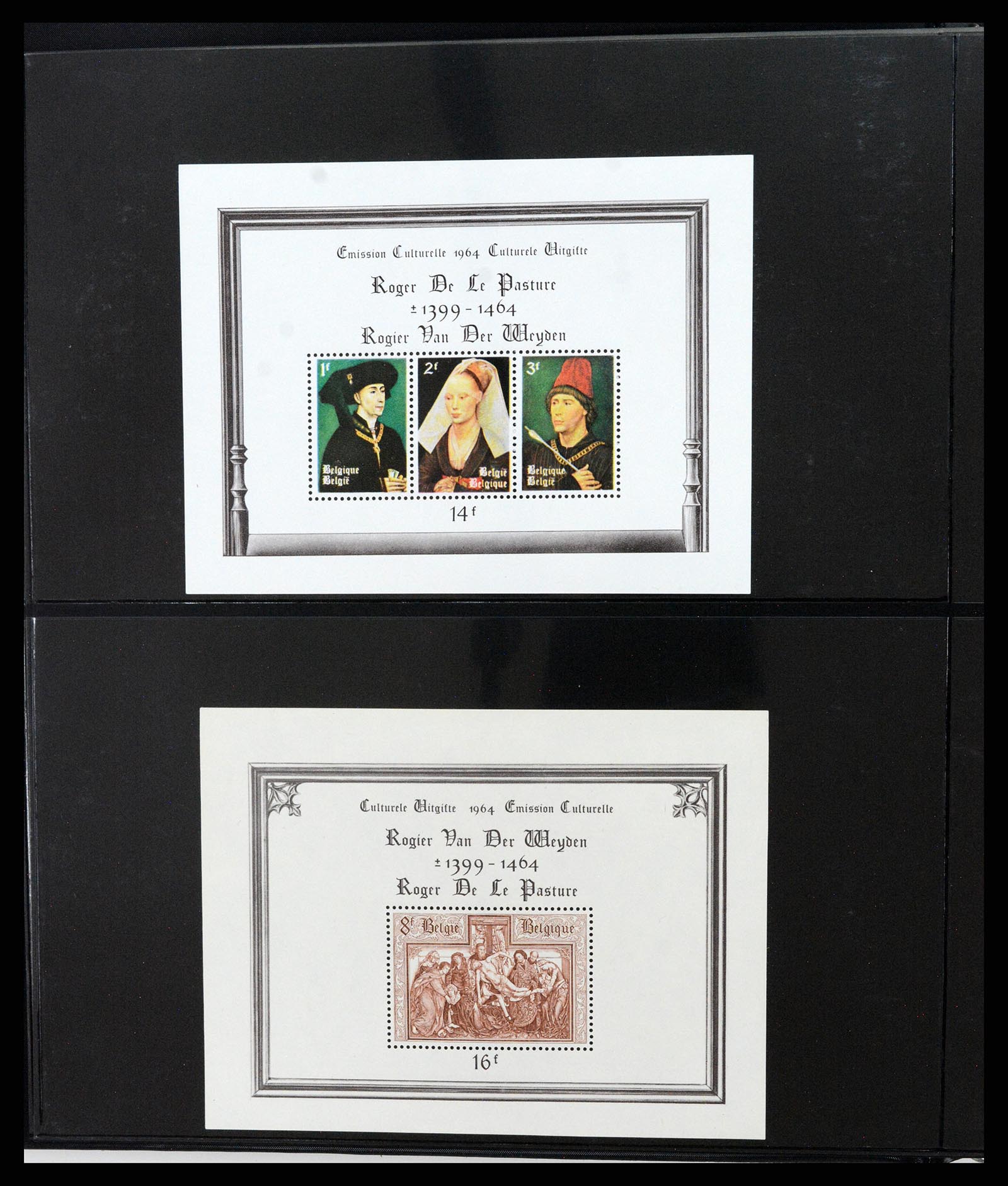 37345 003 - Stamp collection 37345 European countries souvenir sheets.