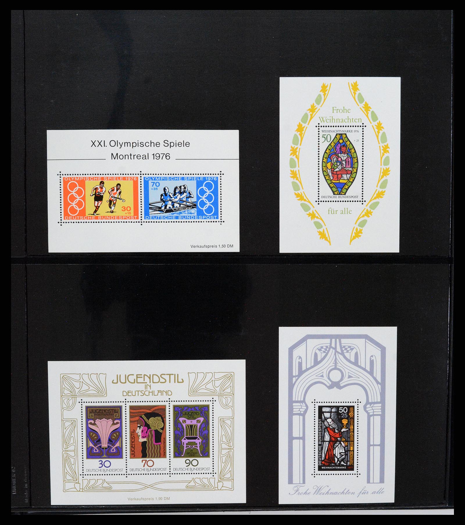 37345 035 - Stamp collection 37345 European countries souvenir sheets.