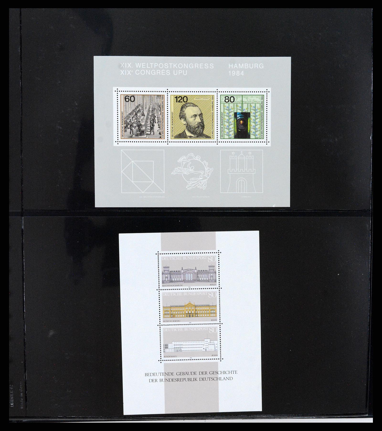37345 037 - Stamp collection 37345 European countries souvenir sheets.