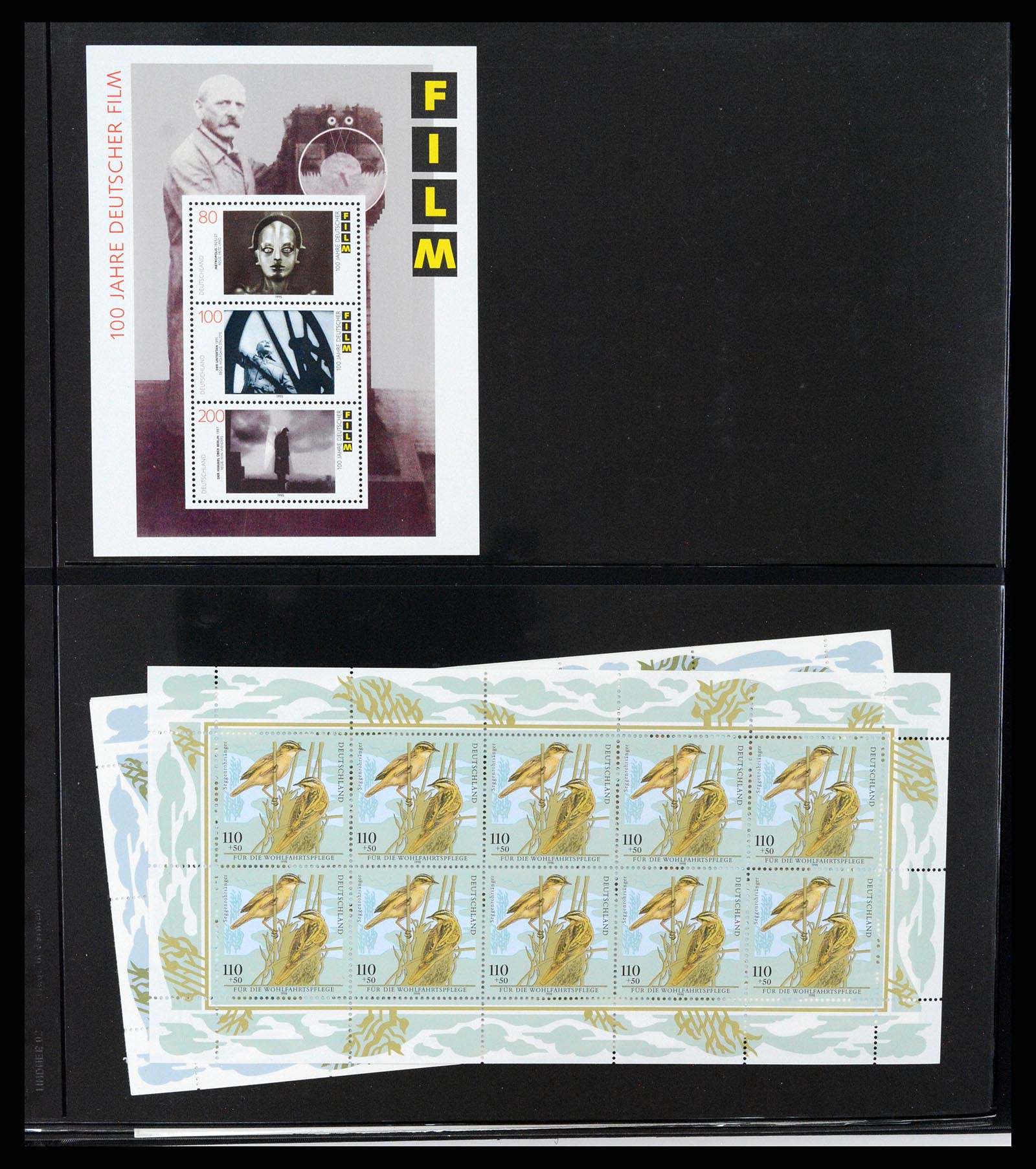 37345 041 - Stamp collection 37345 European countries souvenir sheets.