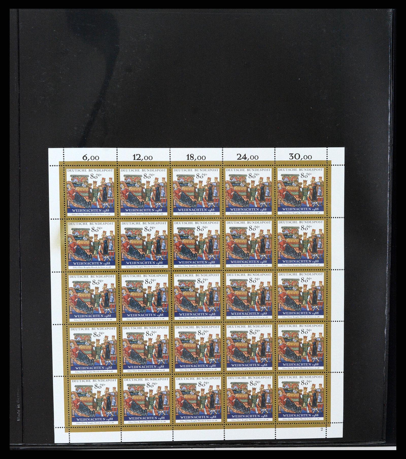 37345 043 - Stamp collection 37345 European countries souvenir sheets.