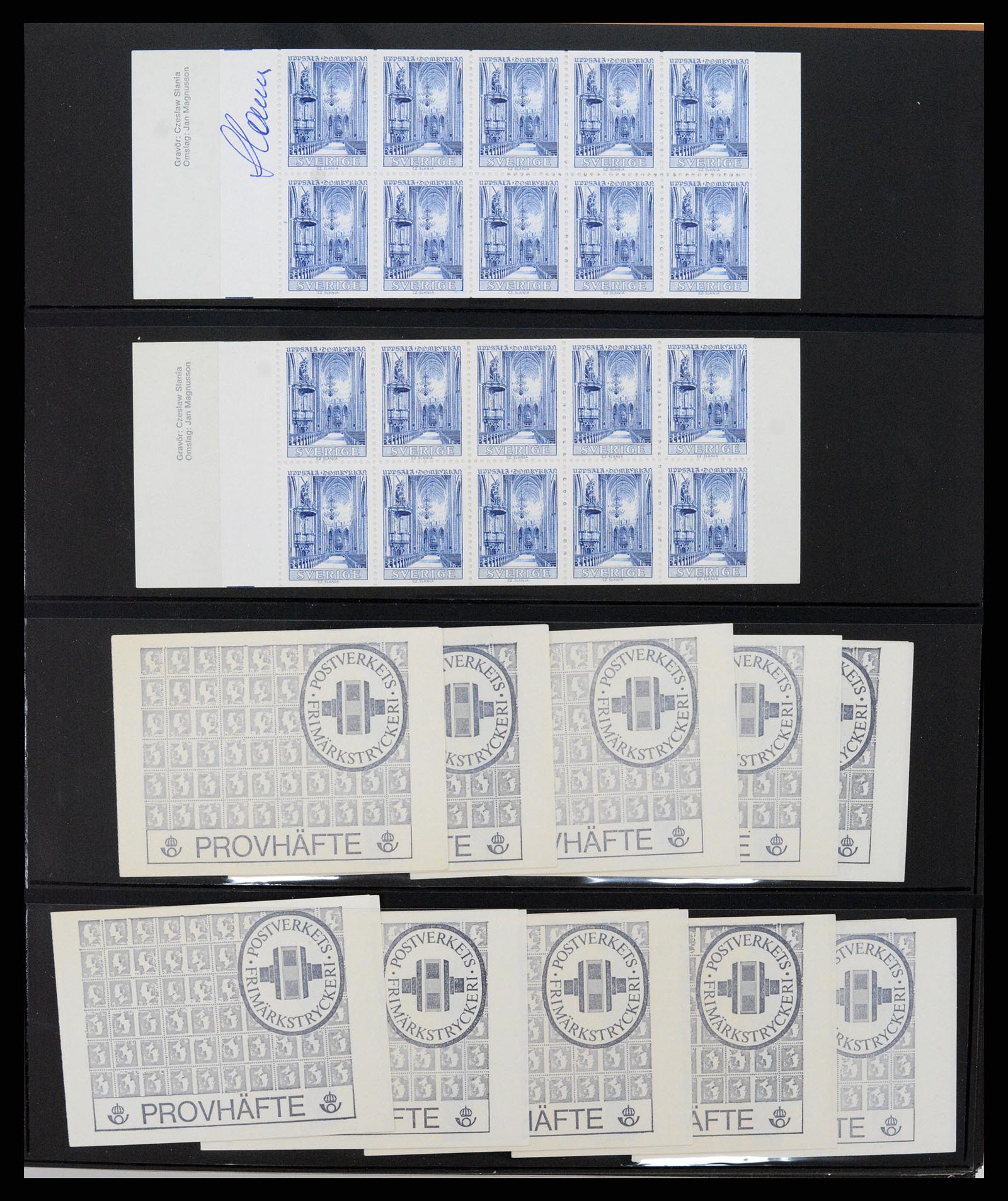 37345 053 - Stamp collection 37345 European countries souvenir sheets.