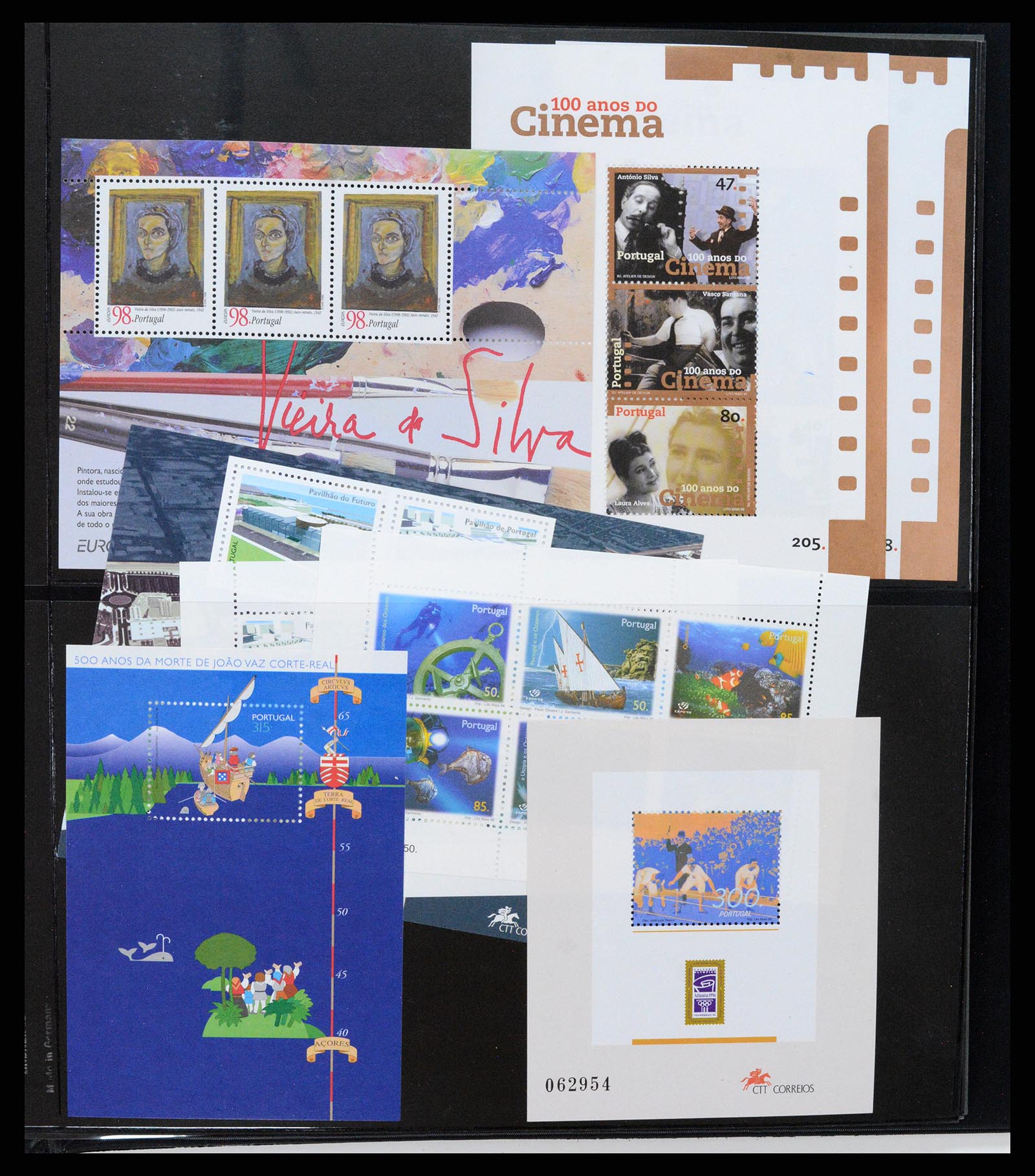 37345 344 - Stamp collection 37345 European countries souvenir sheets.