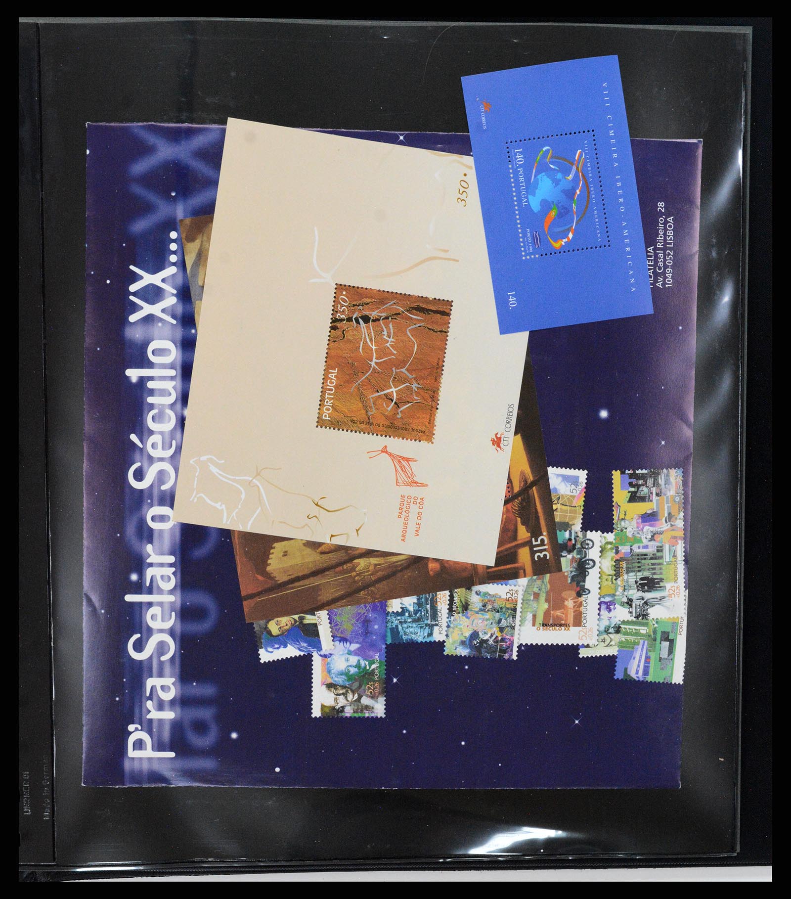 37345 346 - Stamp collection 37345 European countries souvenir sheets.
