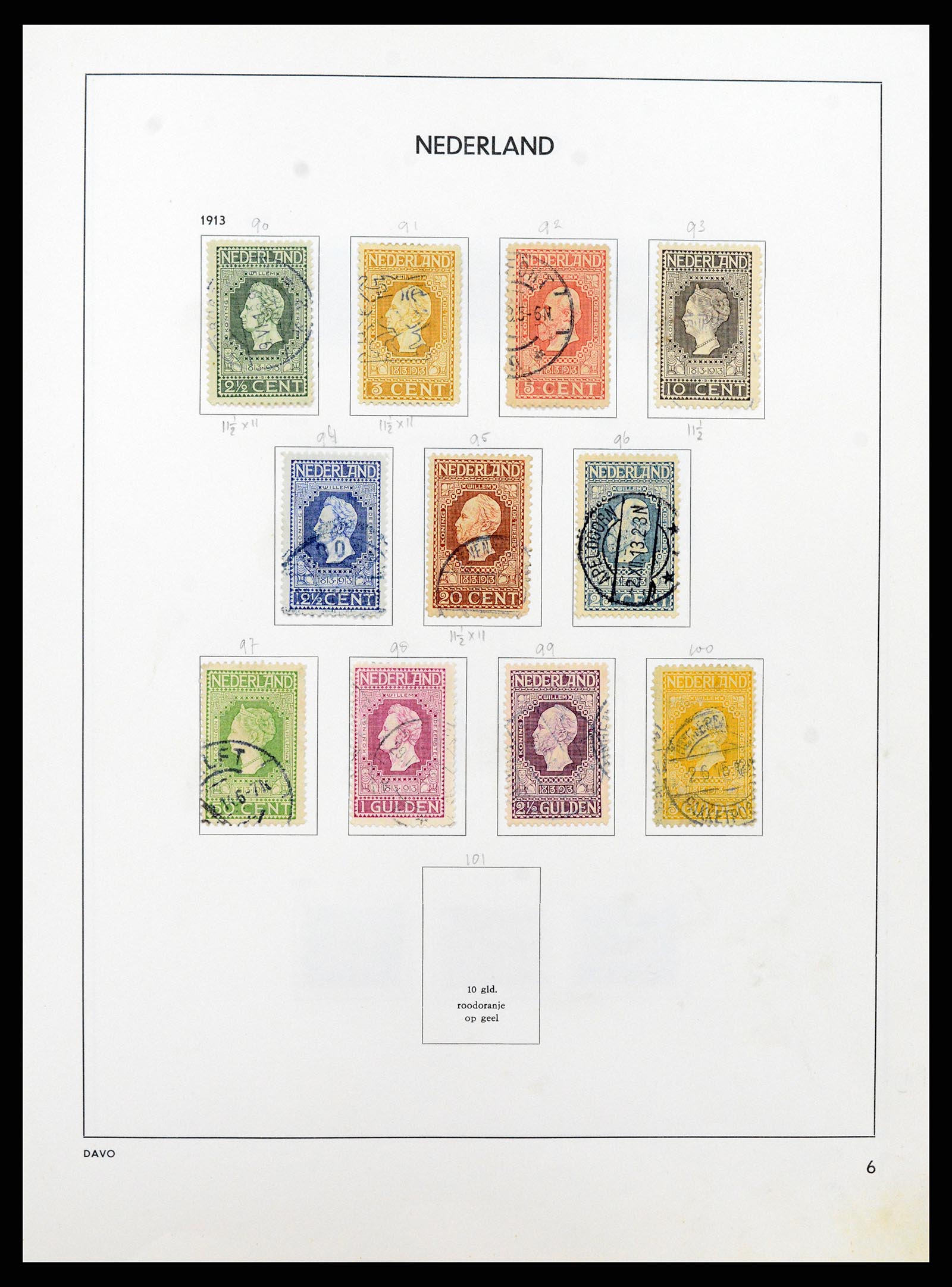 37346 006 - Postzegelverzameling 37346 Nederland 1852-1996.