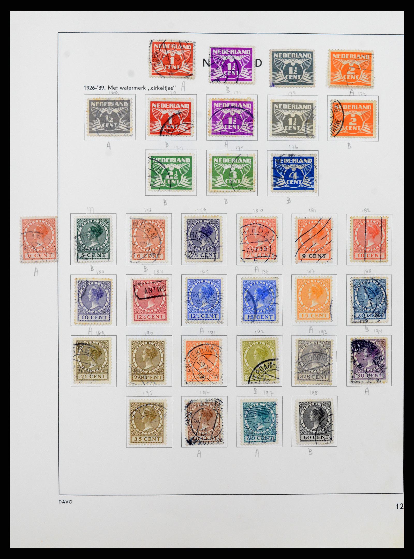37346 012 - Postzegelverzameling 37346 Nederland 1852-1996.