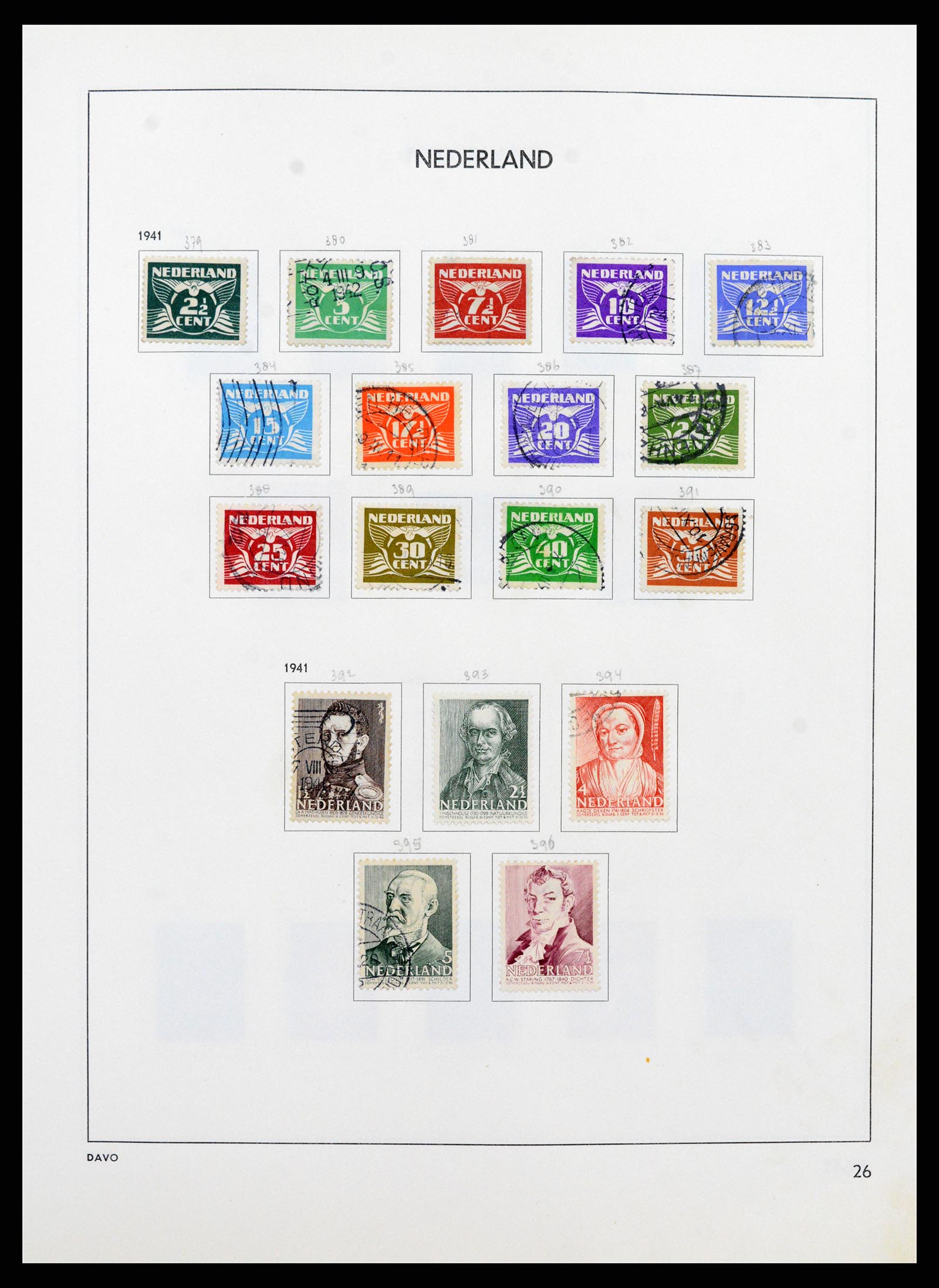 37346 026 - Stamp collection 37346 Netherlands 1852-1996.