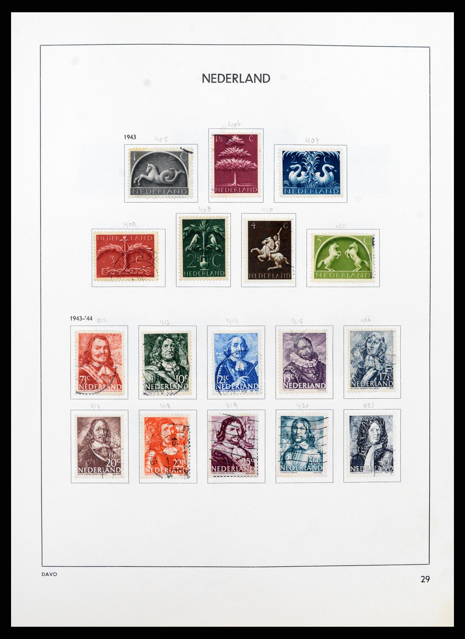 37346 028 - Stamp collection 37346 Netherlands 1852-1996.
