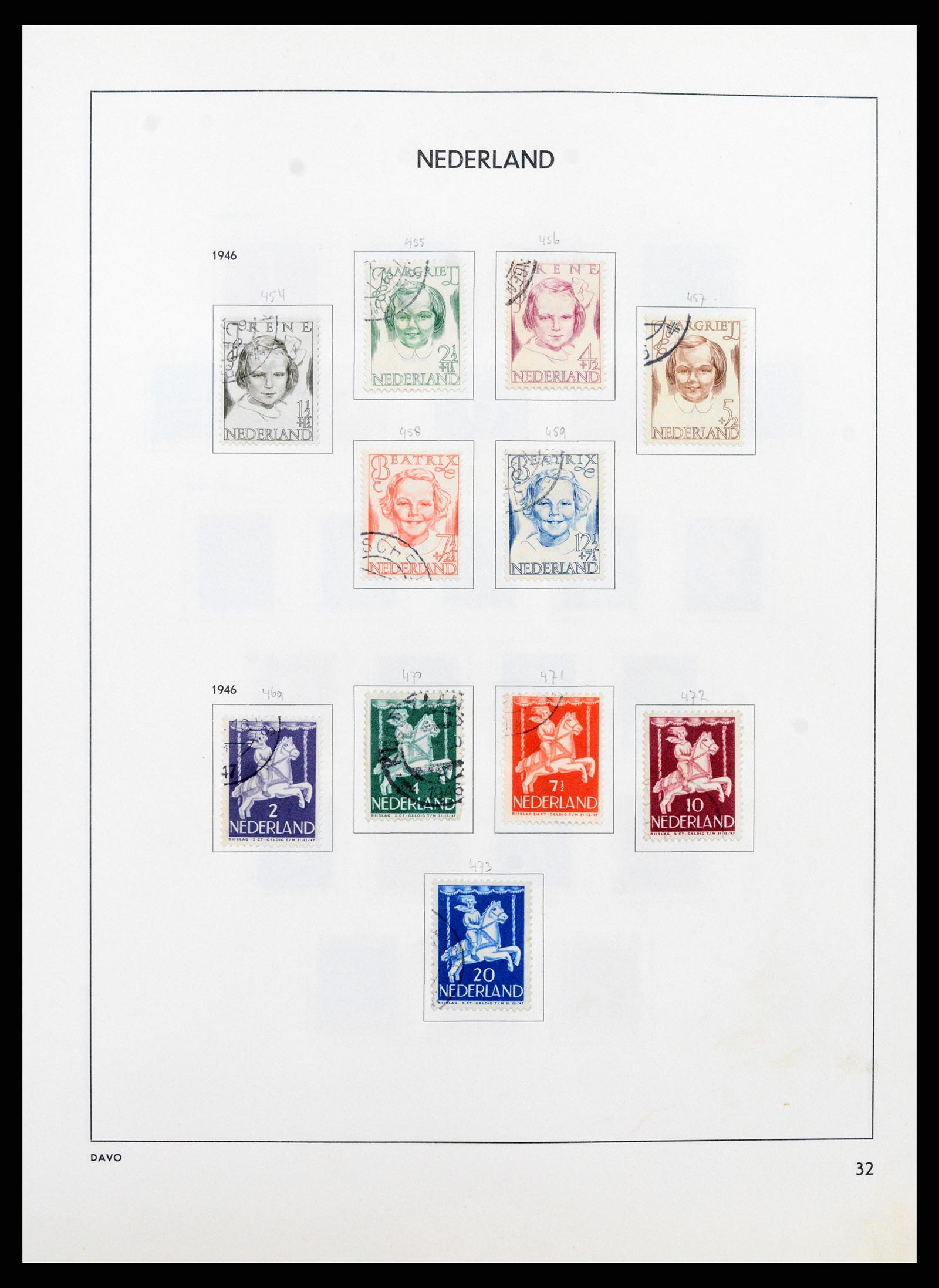 37346 031 - Stamp collection 37346 Netherlands 1852-1996.