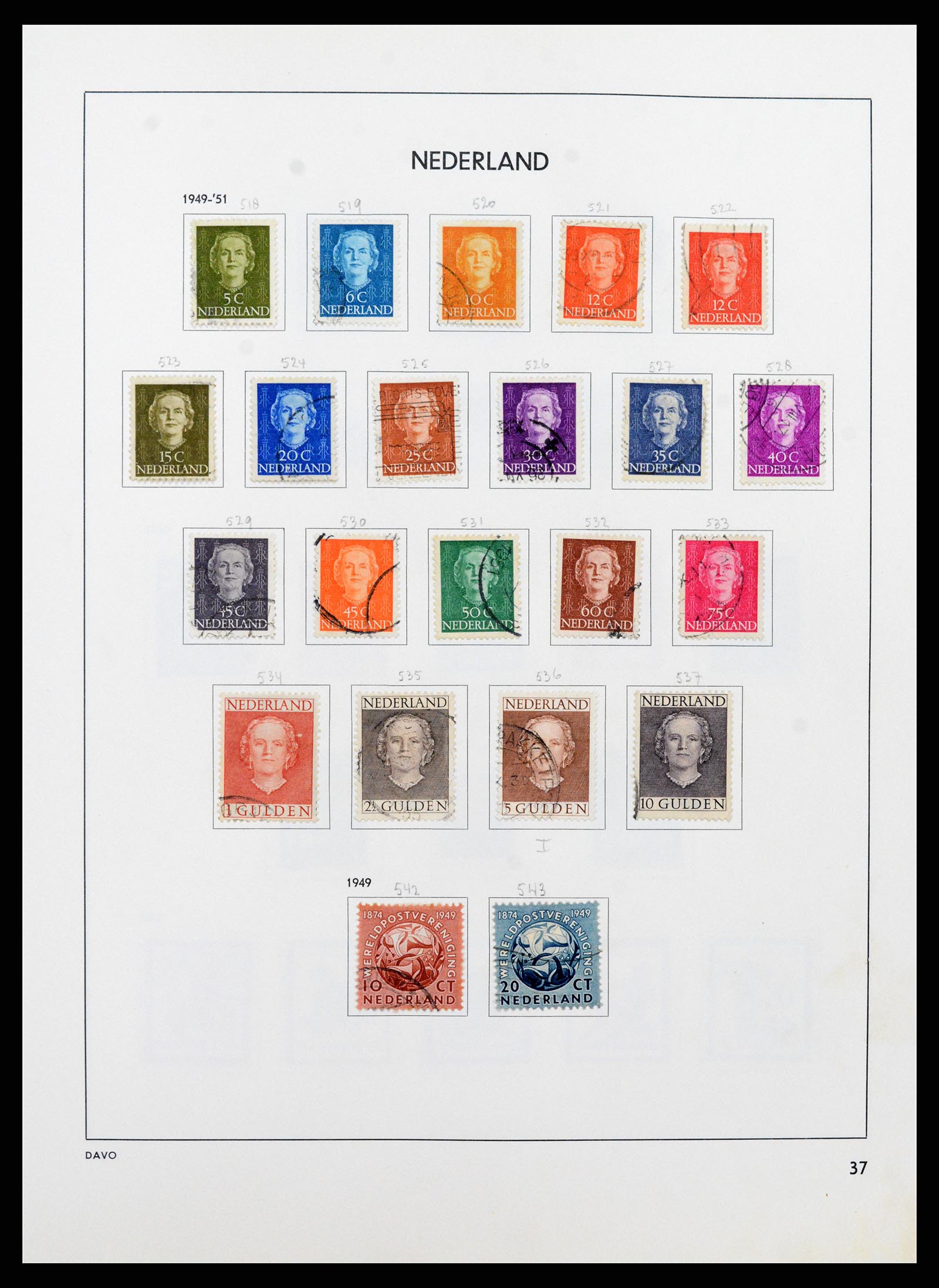 37346 036 - Stamp collection 37346 Netherlands 1852-1996.